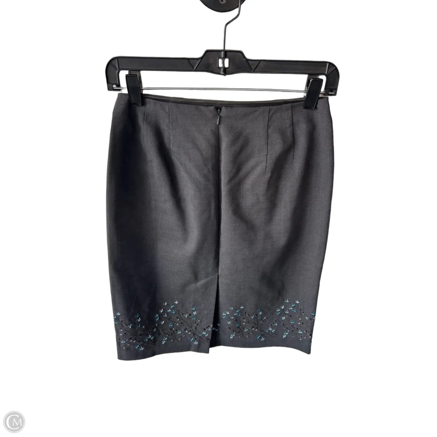 Skirt Midi By Loft In Grey, Size: 2p
