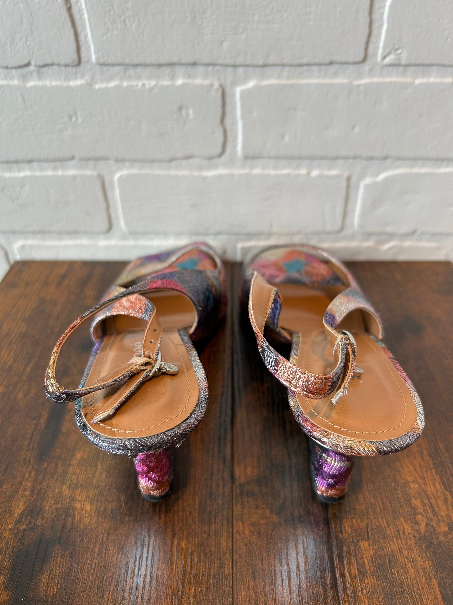 Sandals Heels Block By J Renee  Size: 11