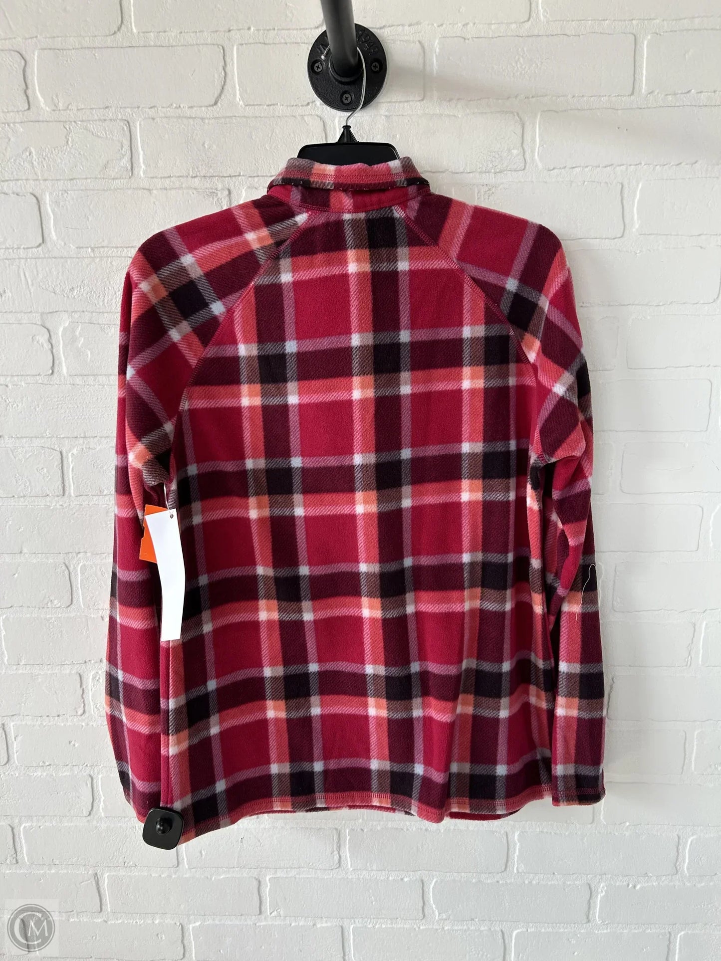 Jacket Fleece By Eddie Bauer In Red, Size: M