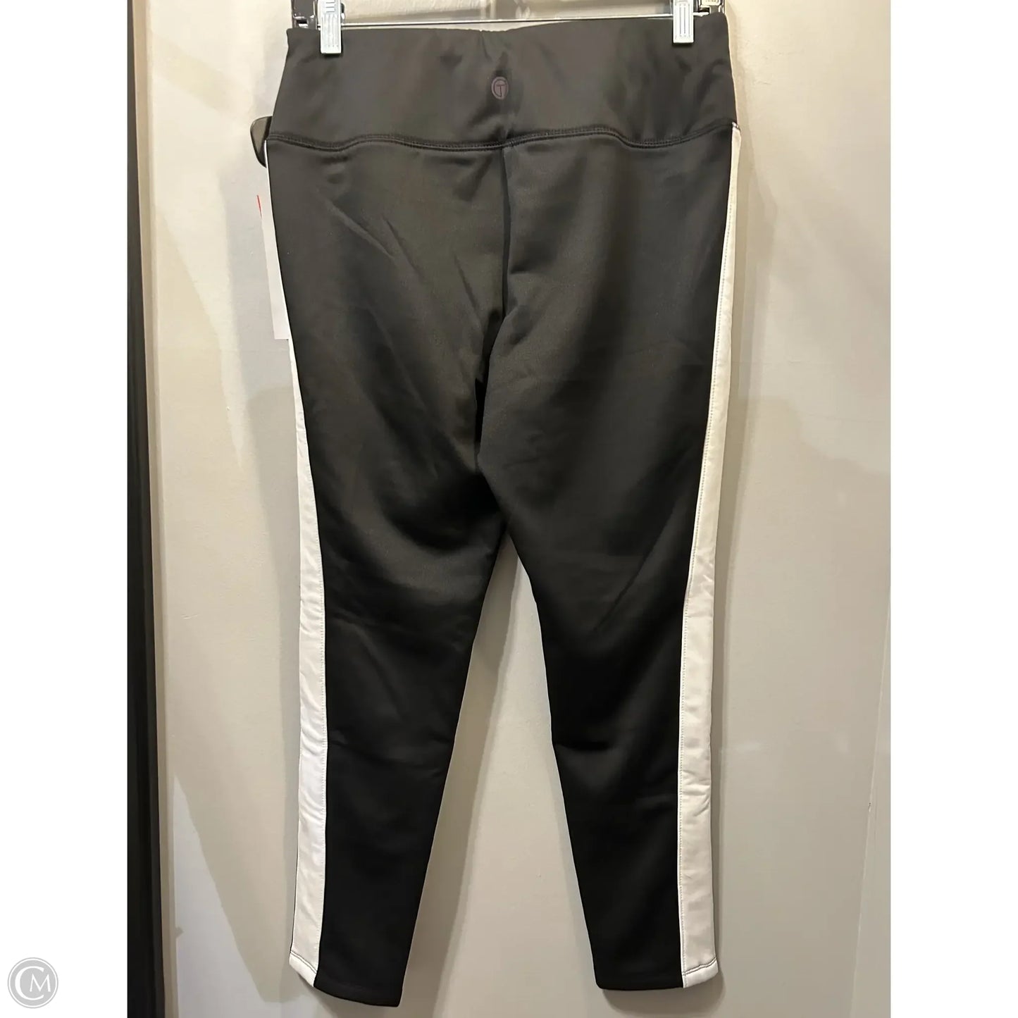 Athletic Pants By Talbots In Black & White, Size: 8p