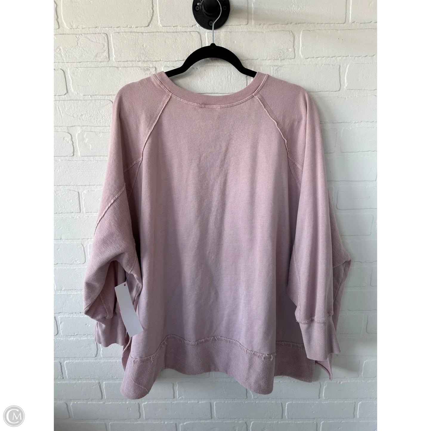 Sweatshirt Crewneck By arula In Pink, Size: 2x