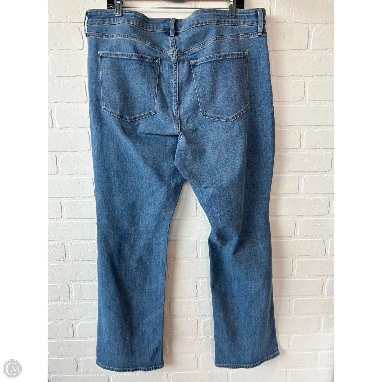 Jeans Boot Cut By Old Navy In Blue Denim, Size: 18