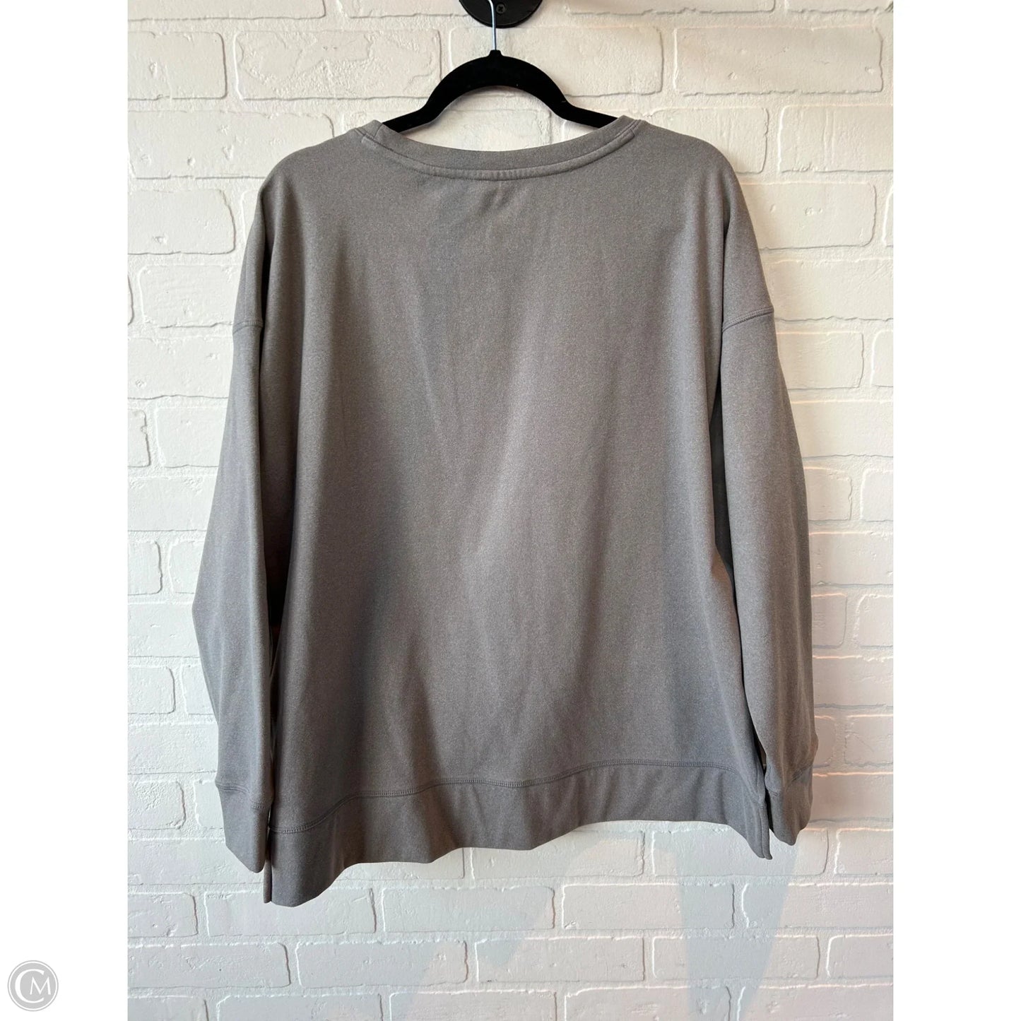 Athletic Sweatshirt Crewneck By 32 Degrees In Grey, Size: Xl