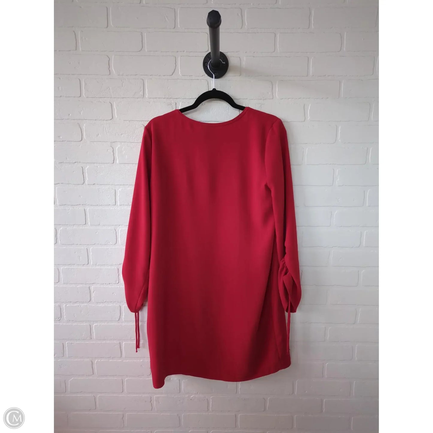 Dress Work By Tahari By Arthur Levine In Red, Size: M