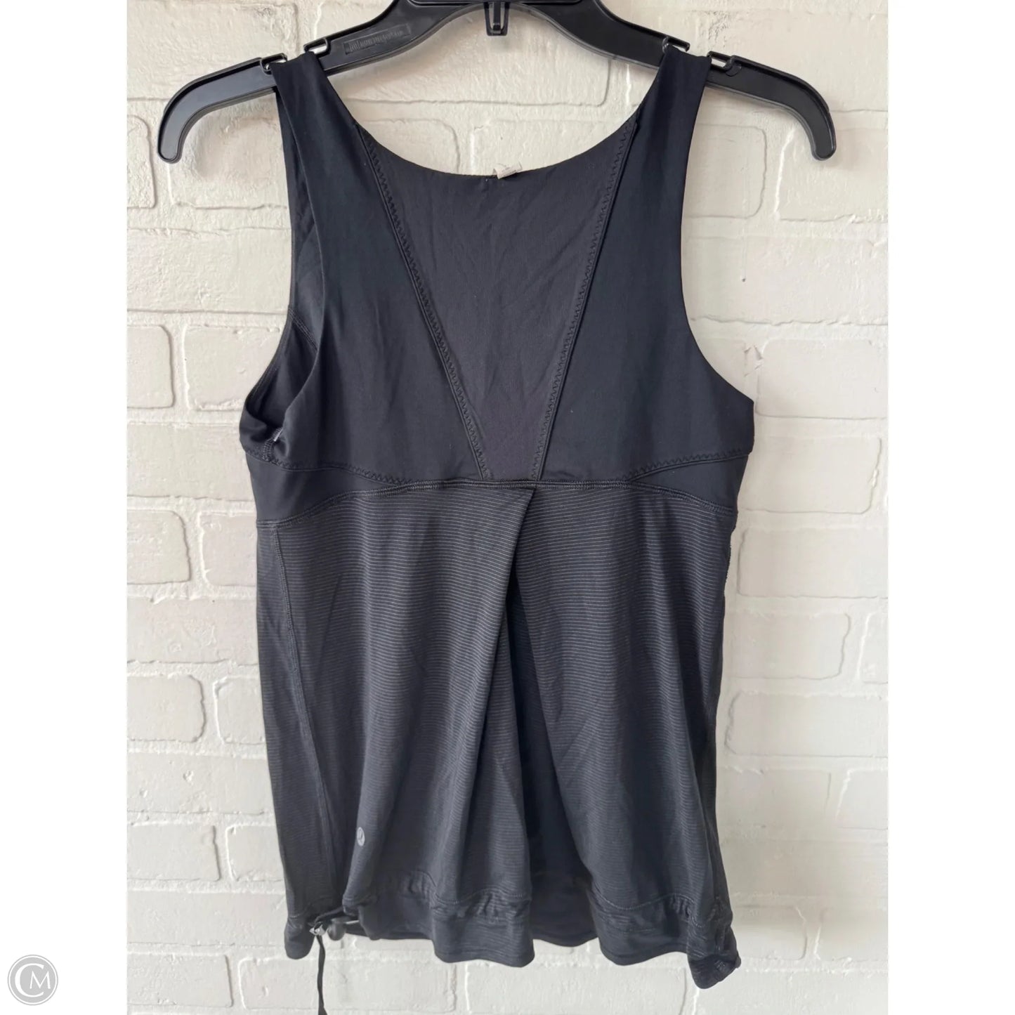 Athletic Tank Top By Lululemon In Black, Size: M