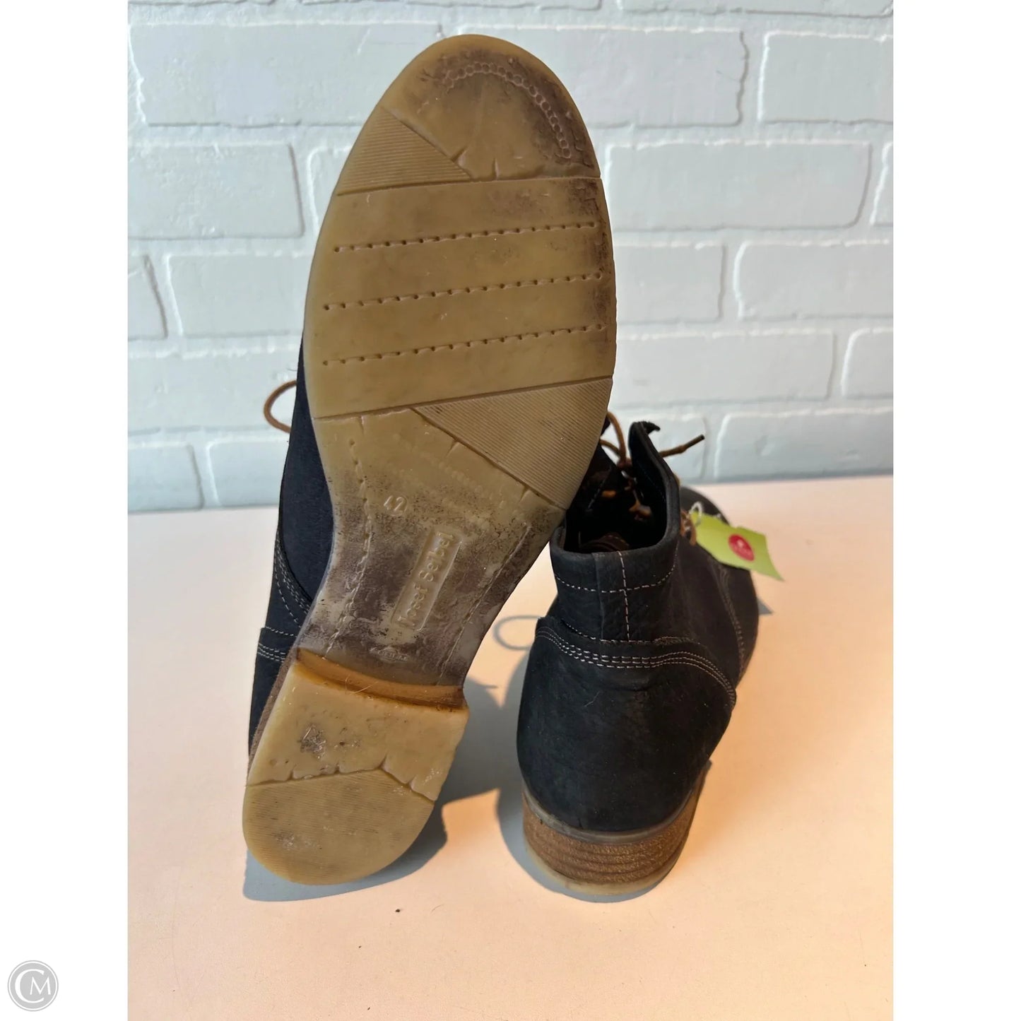 Boots Ankle Flats By Josef Seibel In Black, Size: 11.5