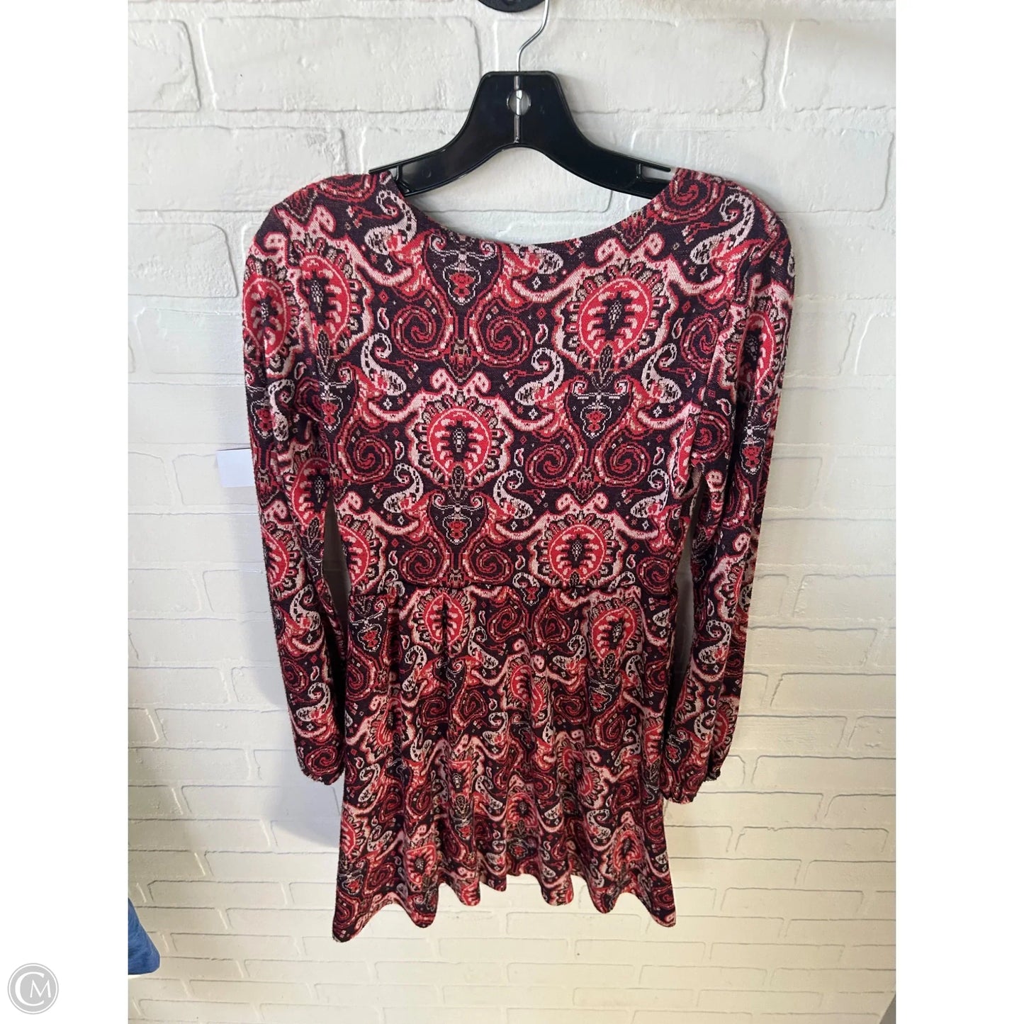 Dress Casual Short By Maeve In Purple & Red, Size: S