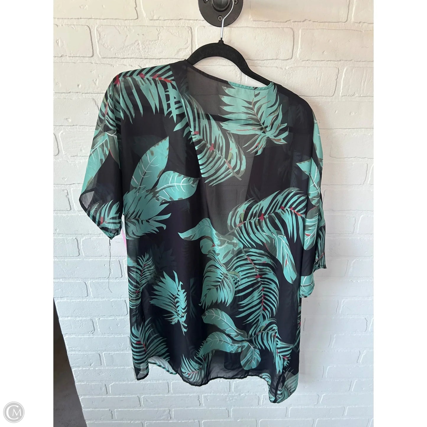 Kimono By Cme In Black & Green, Size: M