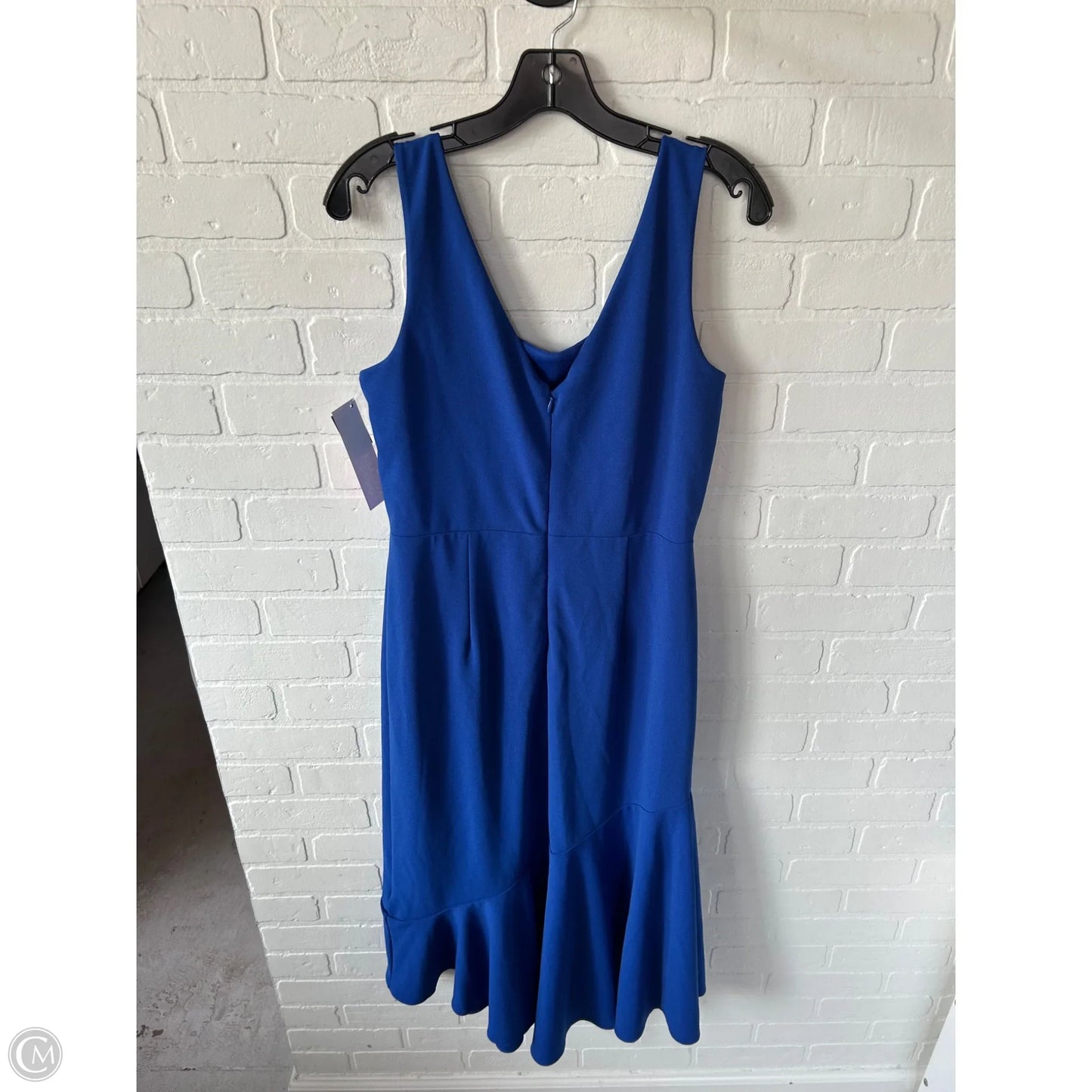 Dress Party Midi By Sharagano In Blue, Size: M