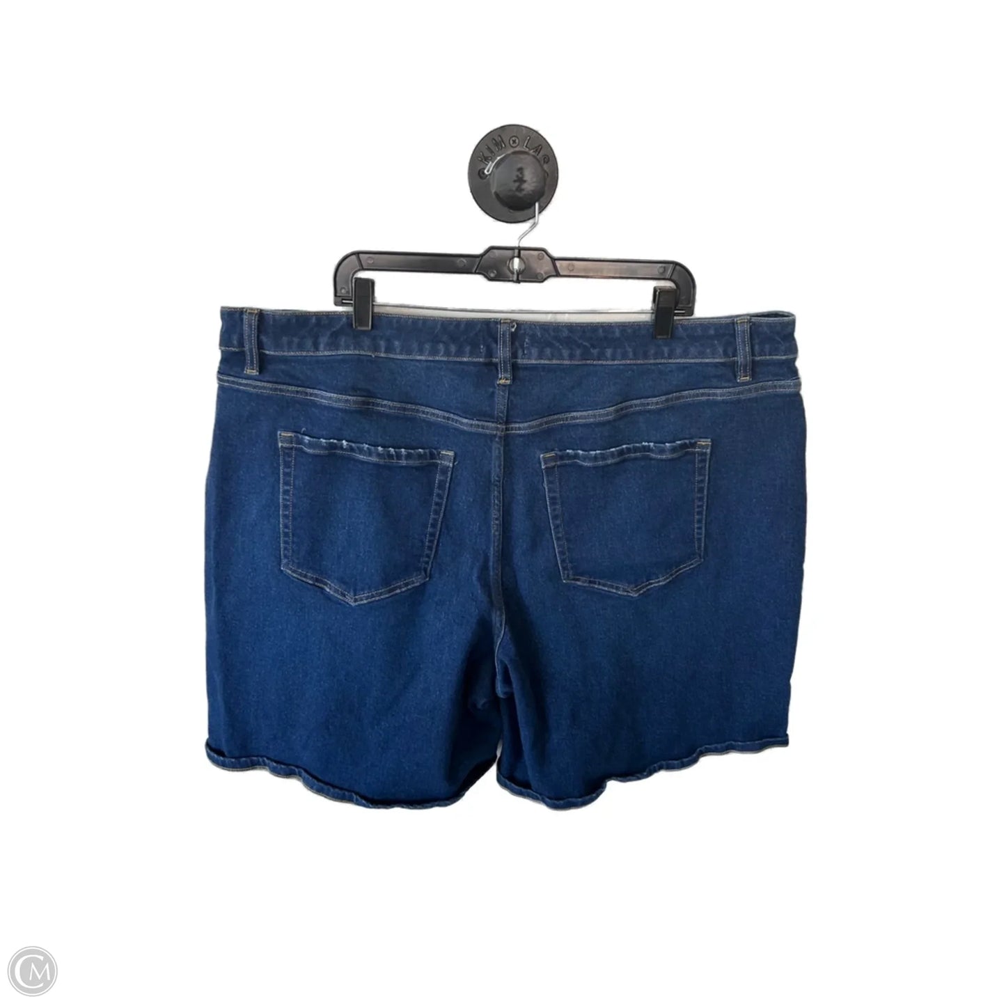 Shorts By Lane Bryant In Blue Denim, Size: 24