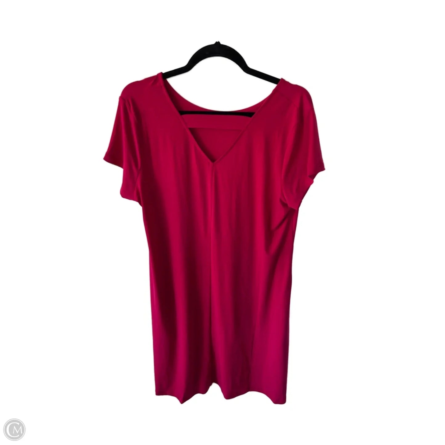 Dress Casual Short By Susan Graver In Pink, Size: L