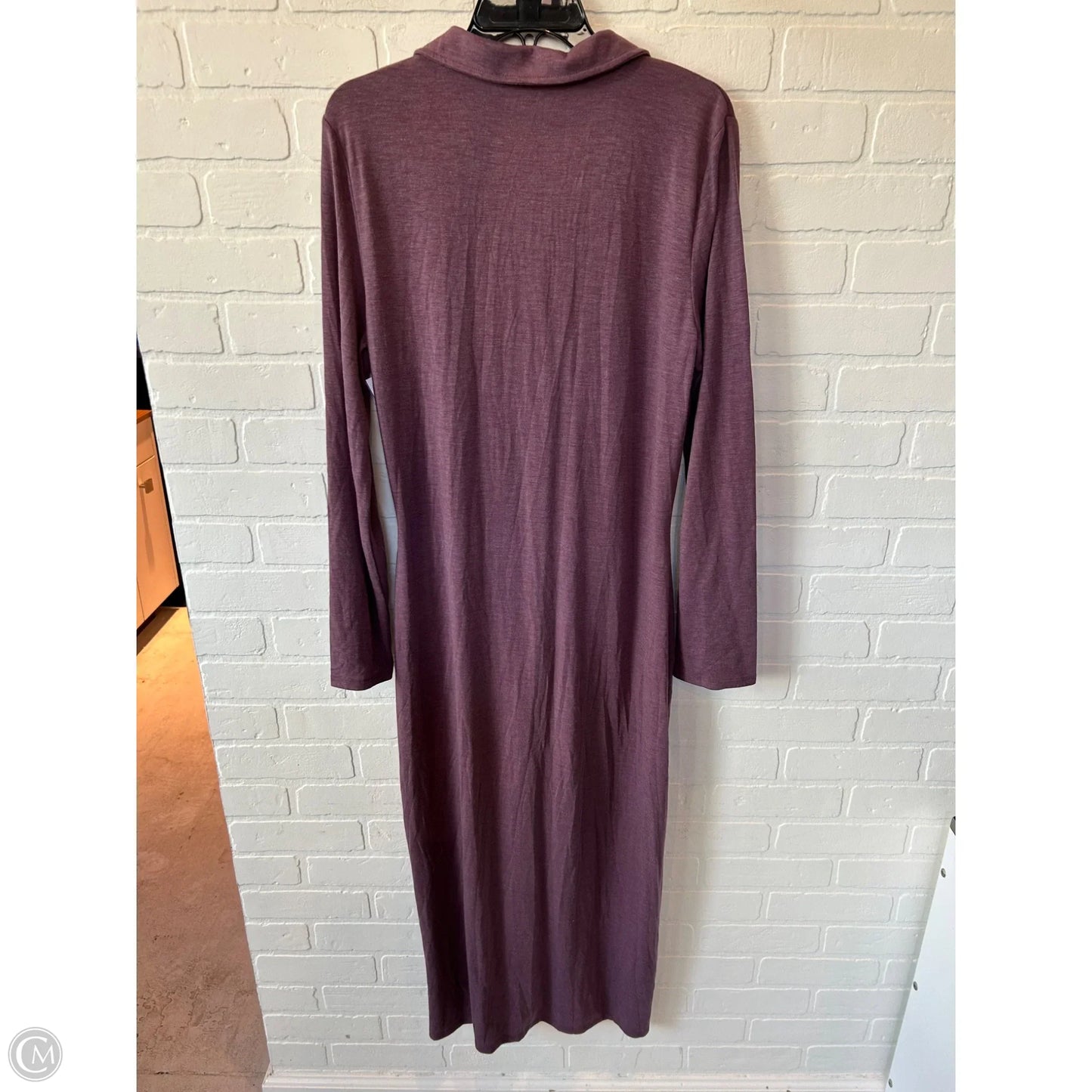 Dress Casual Maxi By Loft In Purple, Size: L