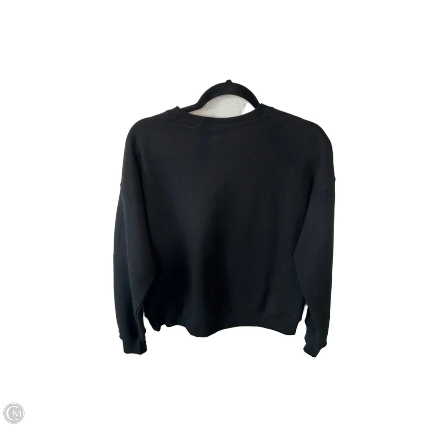 Sweatshirt Crewneck By Champion In Black, Size: M