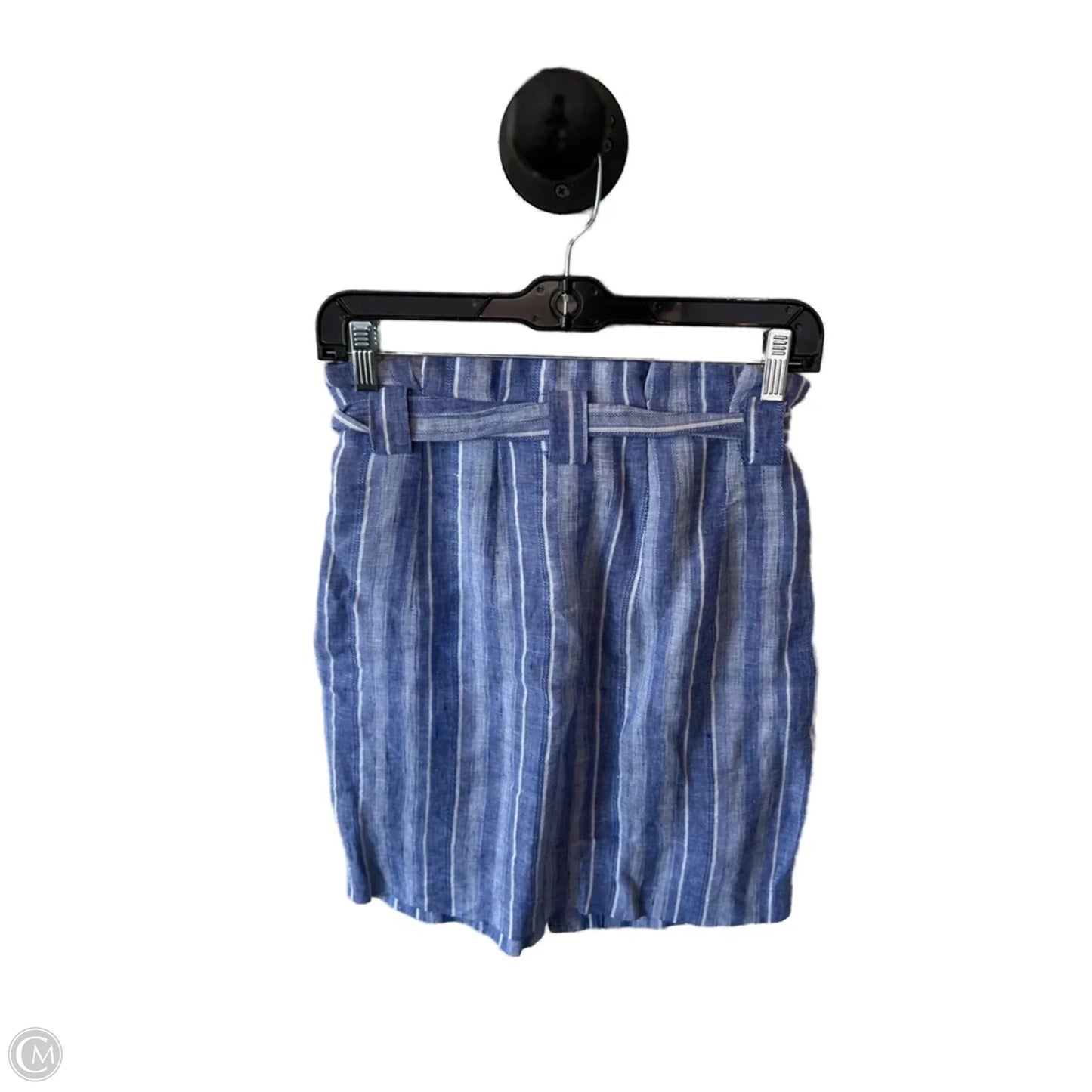 Skirt Mini & Short By H&m In Blue & White, Size: 2