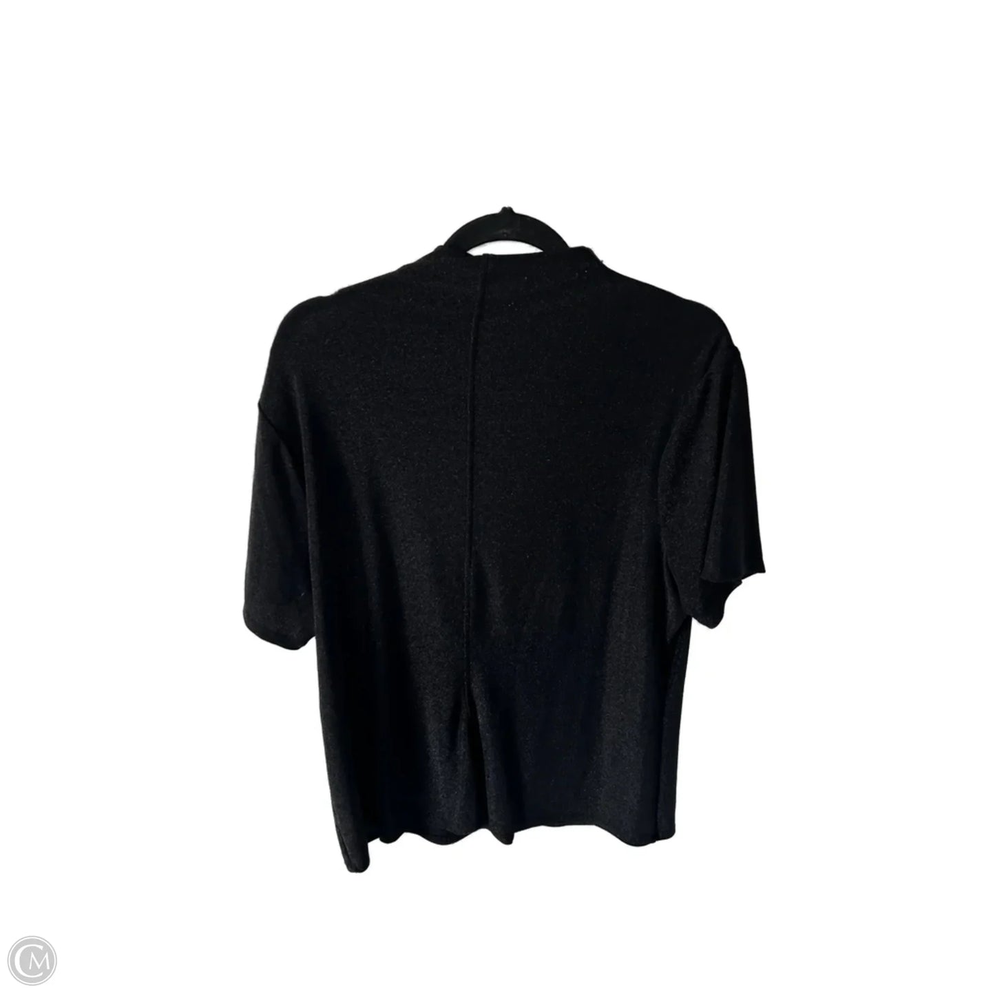 Top Short Sleeve By Worthington In Black, Size: Xxl