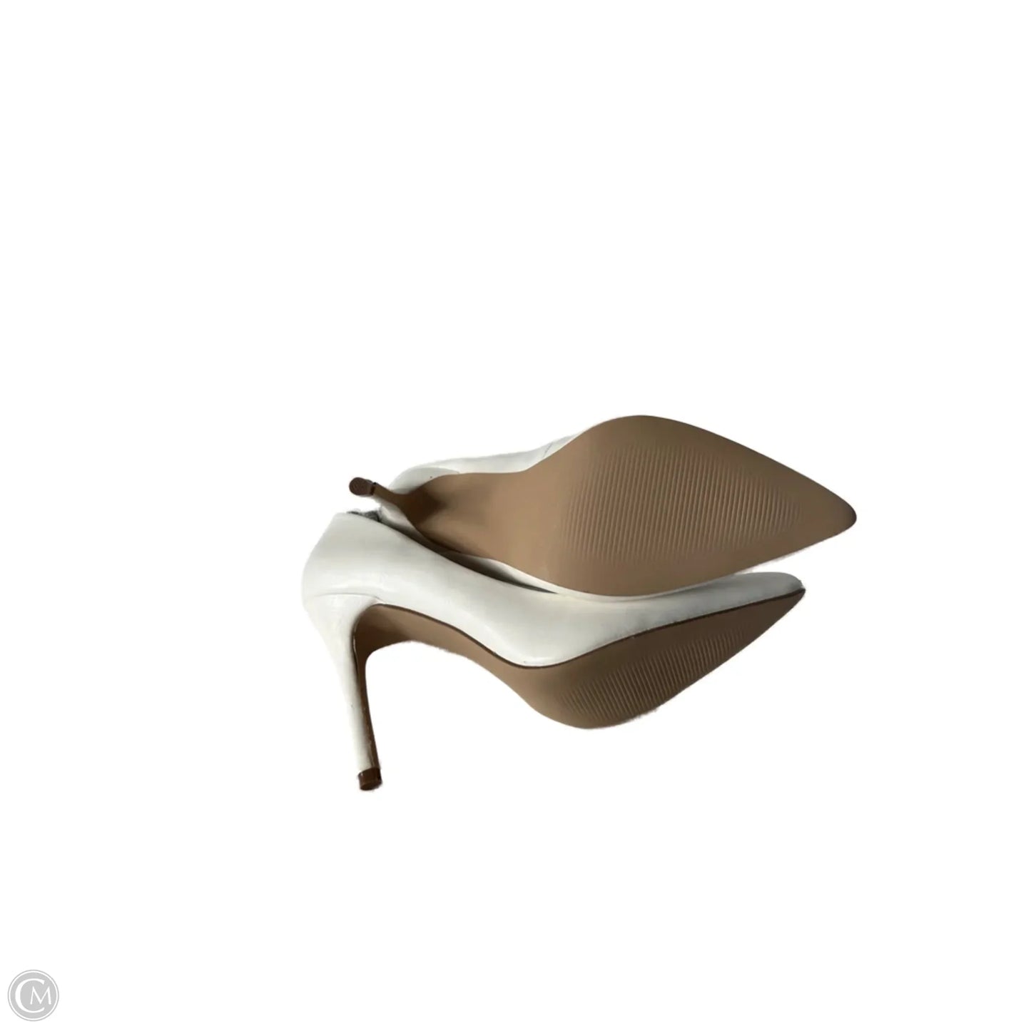 Shoes Heels Stiletto By Just Fab In White, Size: 9