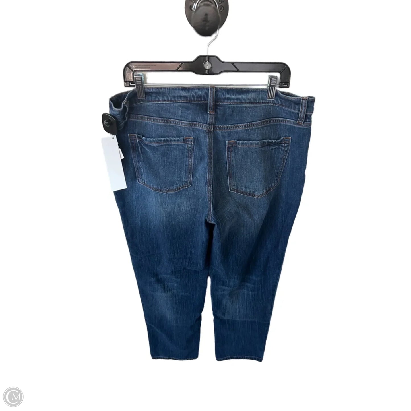 Jeans Boyfriend By Loft In Blue, Size: 12