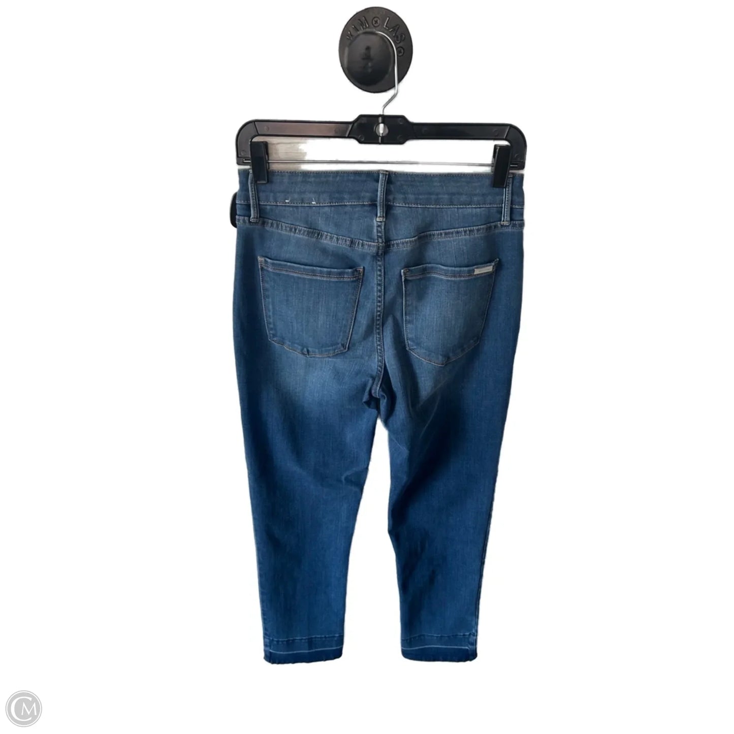 Jeans Straight By White House Black Market In Blue Denim, Size: 2