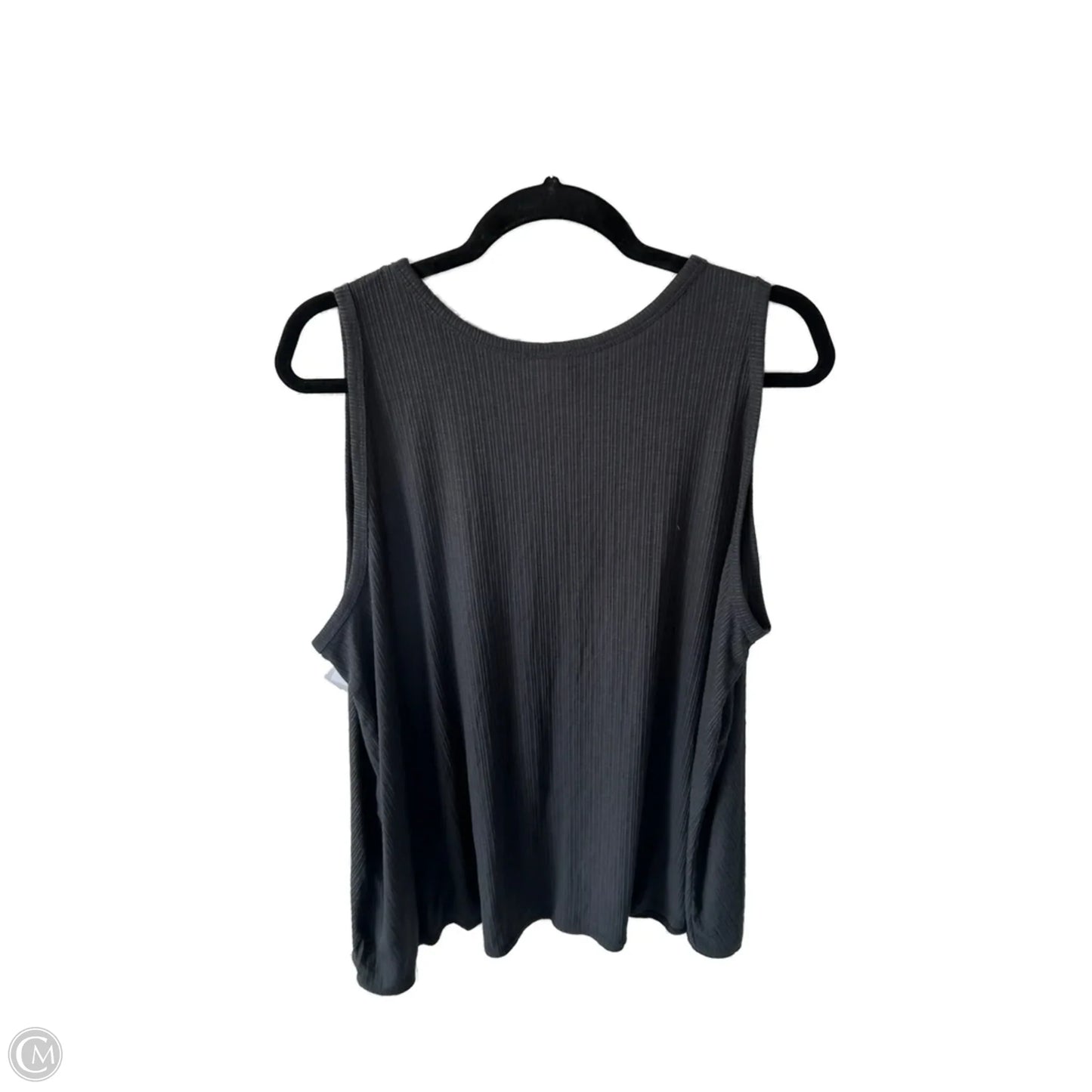 Top Sleeveless Basic By Old Navy In Grey, Size: 3x