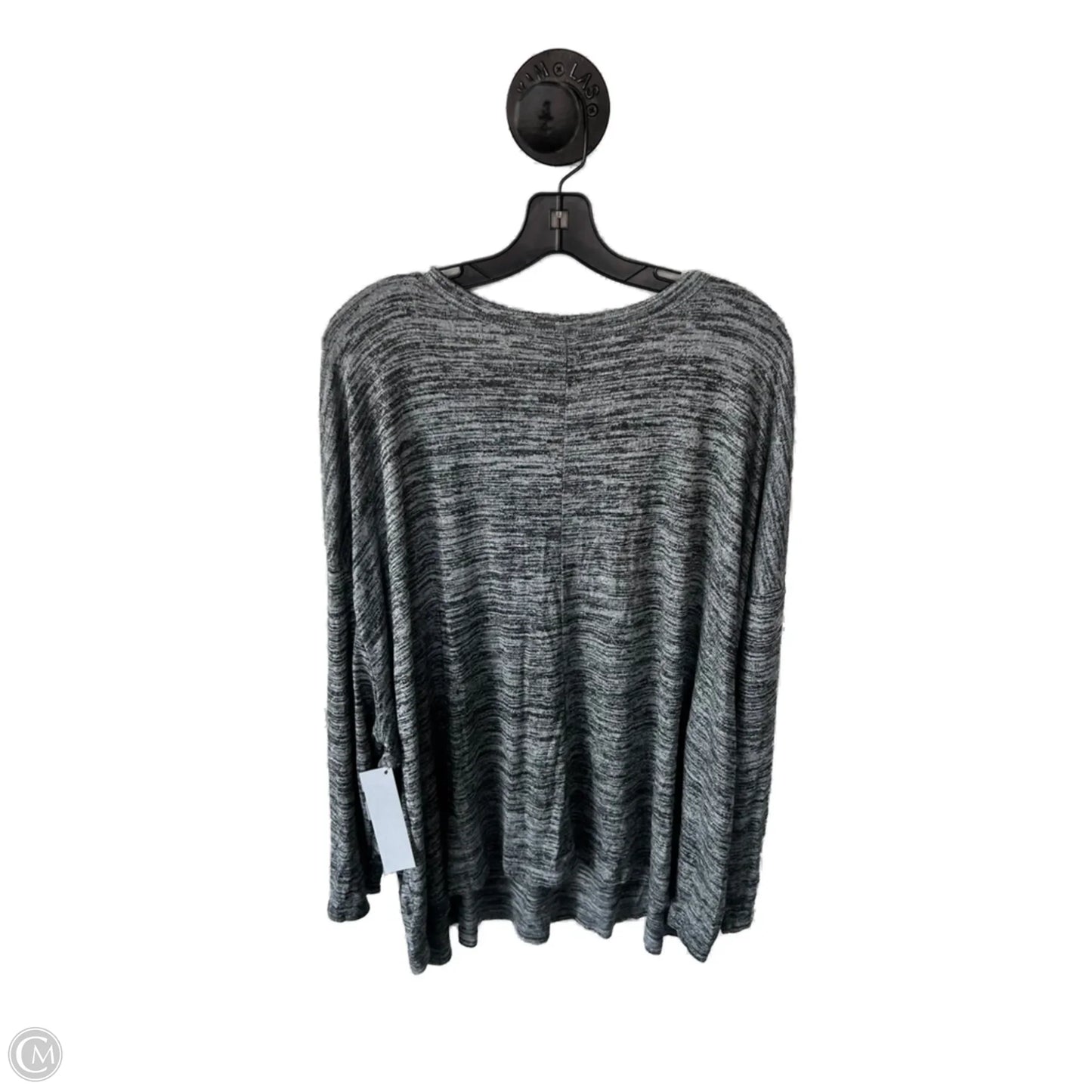 Top Long Sleeve Basic By Old Navy In Grey, Size: 4x
