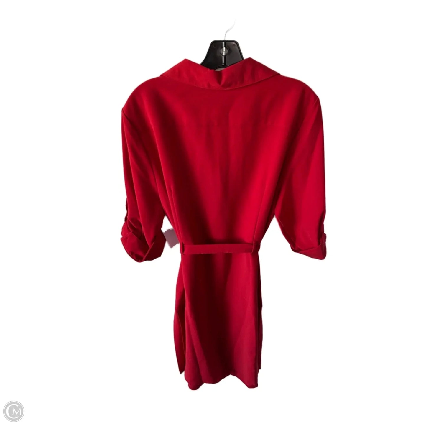 Dress Casual Midi By Sharagano In Red, Size: Xl