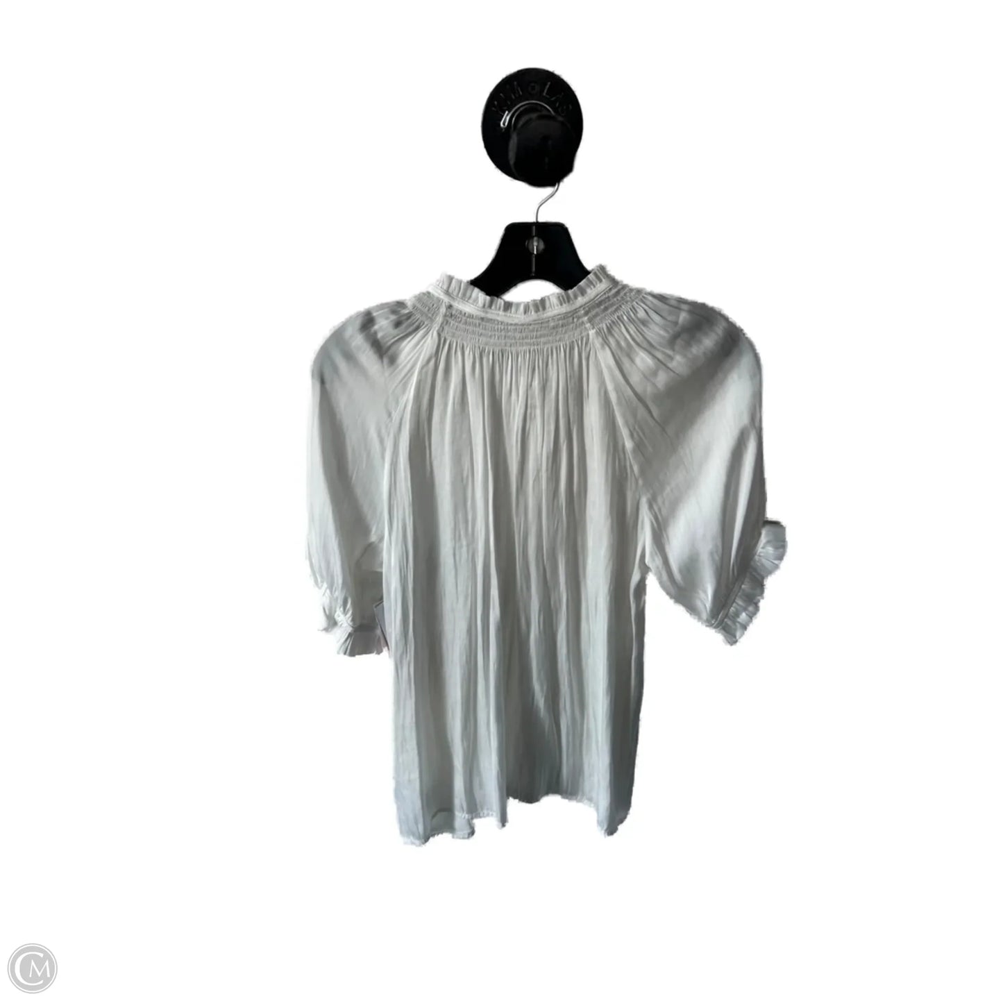 Top Short Sleeve By Collective Concepts In White, Size: Xs
