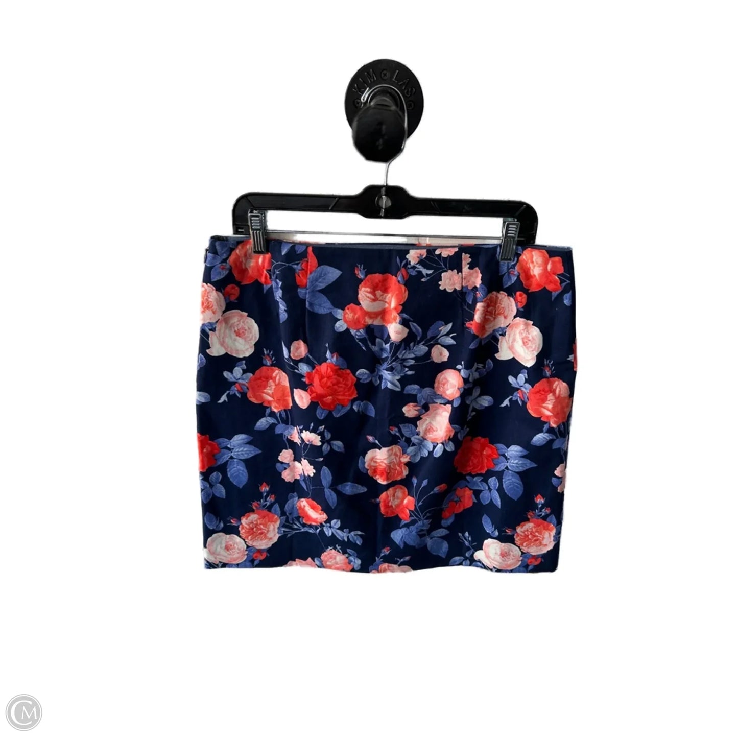 Skirt Mini & Short By Talbots In Blue & Orange, Size: 10