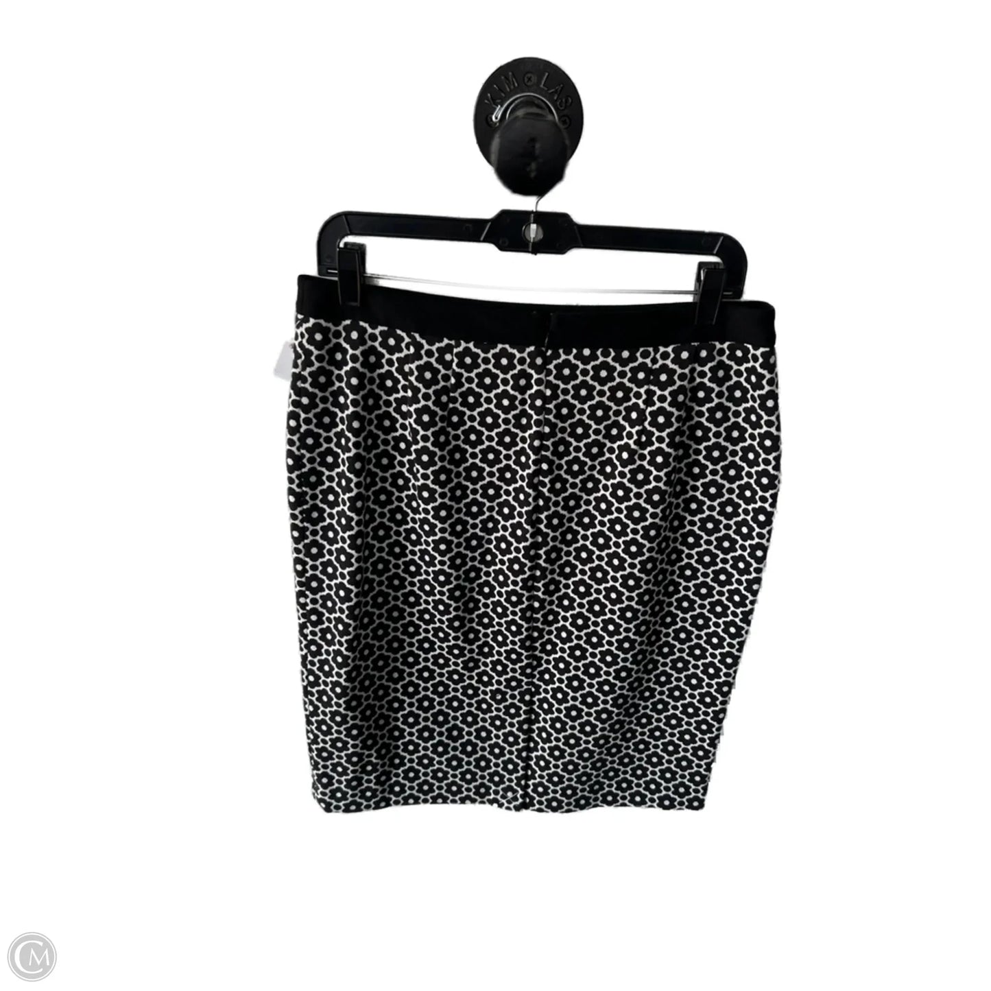 Skirt Midi By Talbots In Black & White, Size: 10p