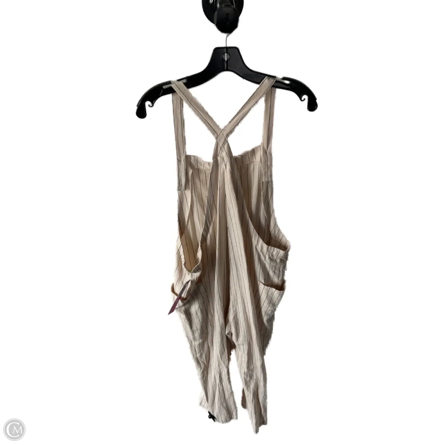 Jumpsuit By Blu Pepper In Cream, Size: L