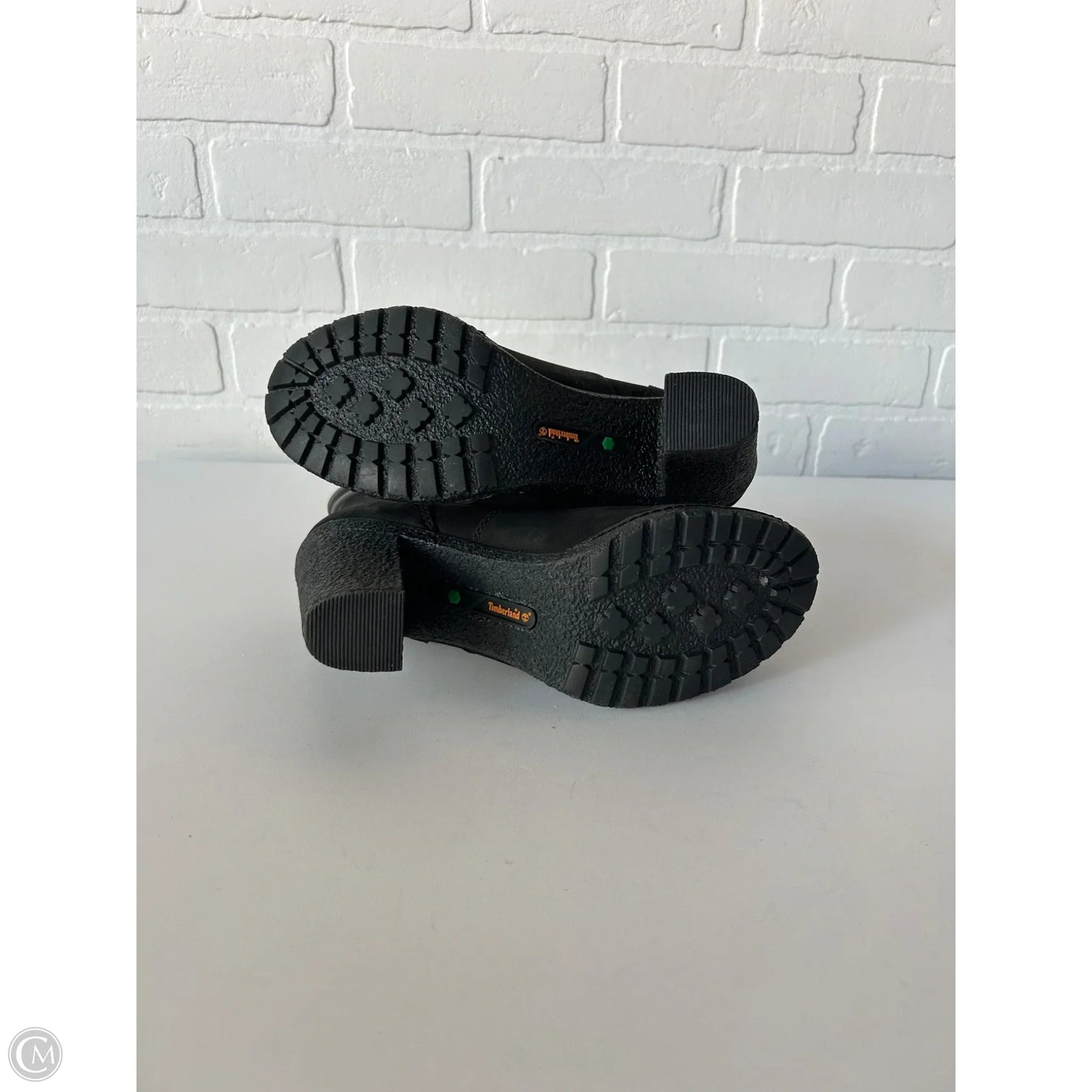 Boots Ankle Heels By Timberland In Black, Size: 8.5