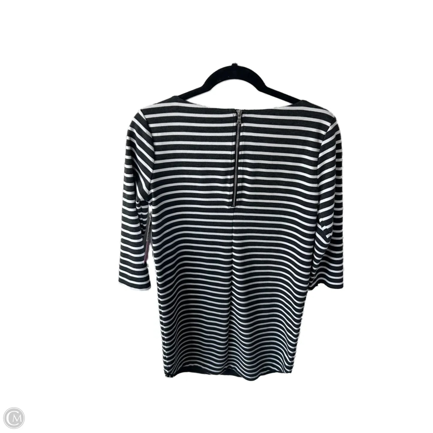 Dress Casual Short By Gap In Grey & White, Size: Xs