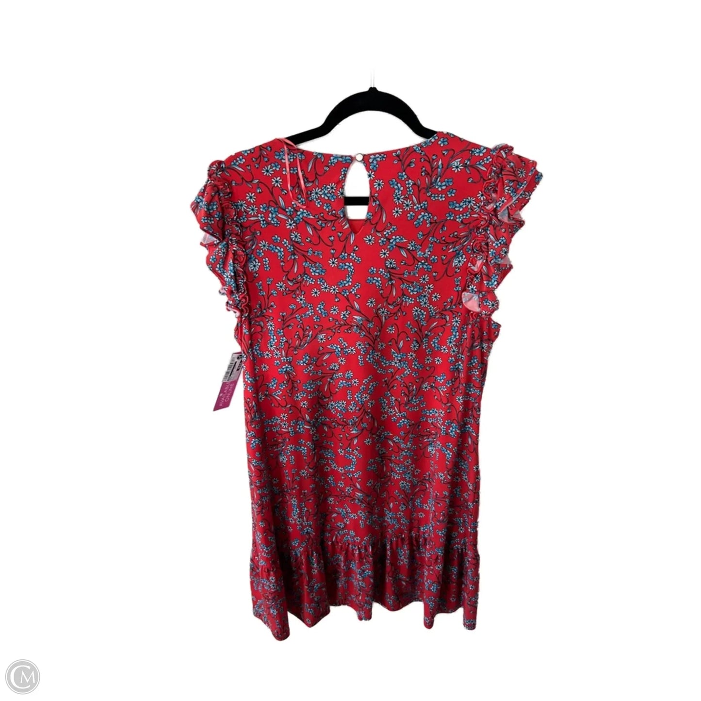 Dress Casual Short By Cece In Blue & Red, Size: L