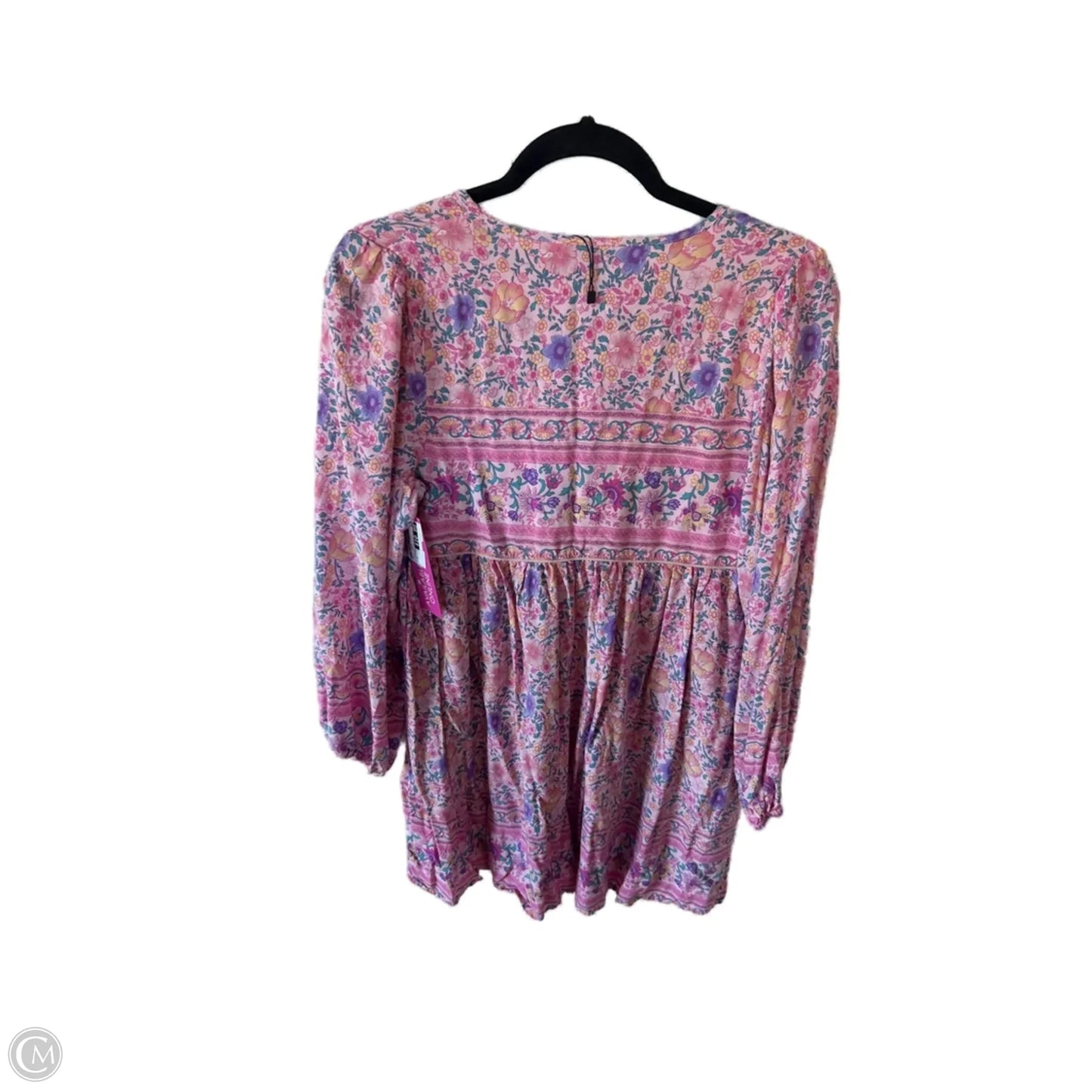 Dress Casual Short By Clothes Mentor In Pink & Purple, Size: M