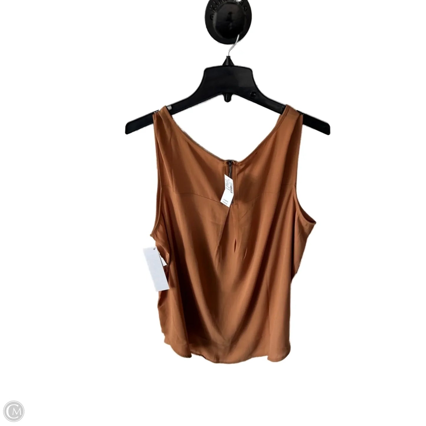 Top Sleeveless Basic By Maurices In Tan, Size: Xxl