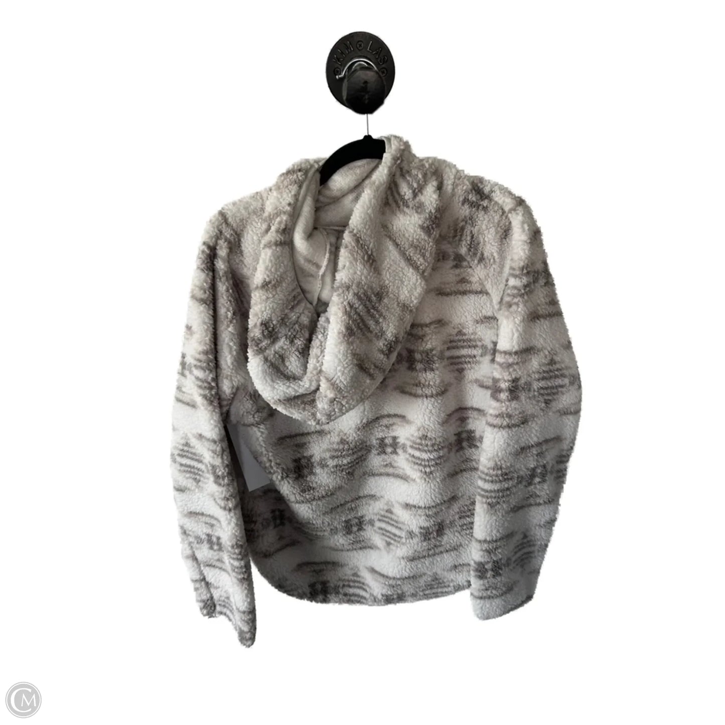 Jacket Fleece By Avalanche In Tan & White, Size: Xl