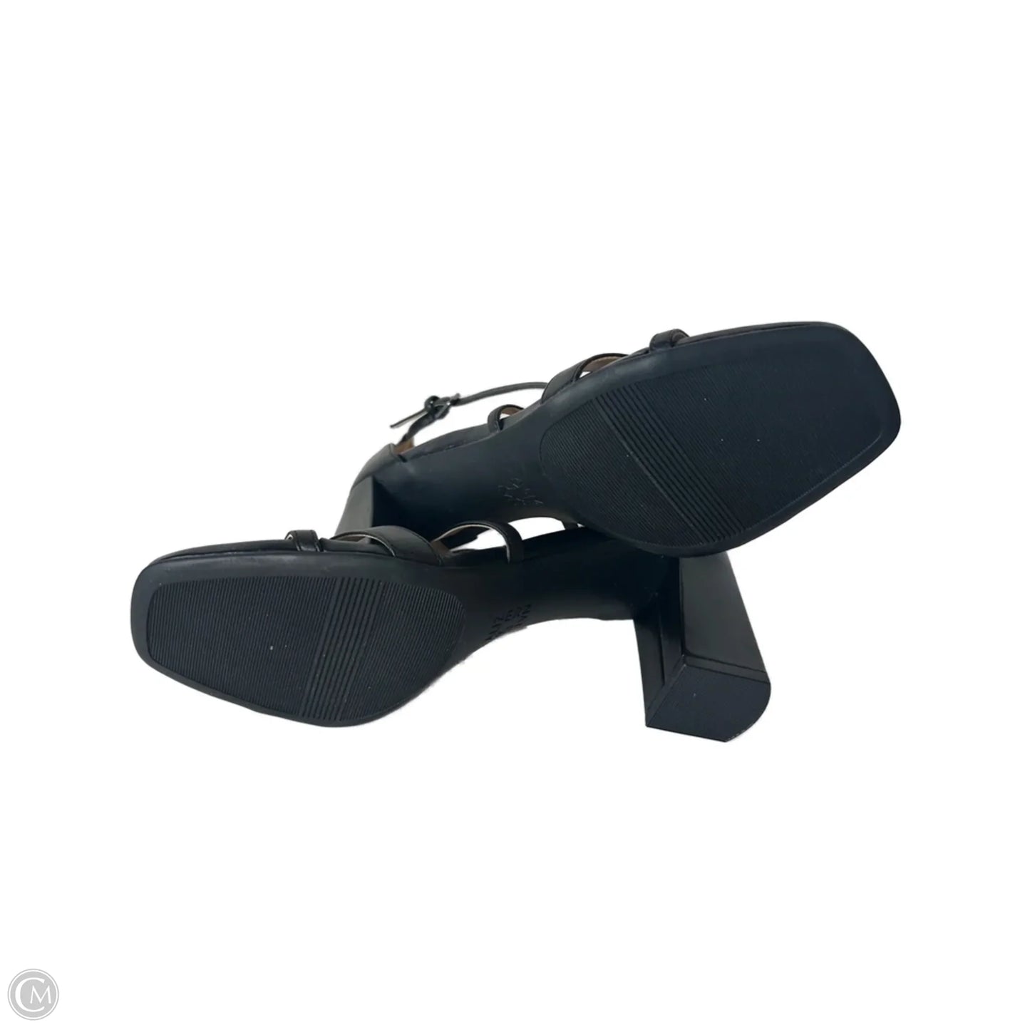 Sandals Heels Block By Naturalizer In Black, Size: 10