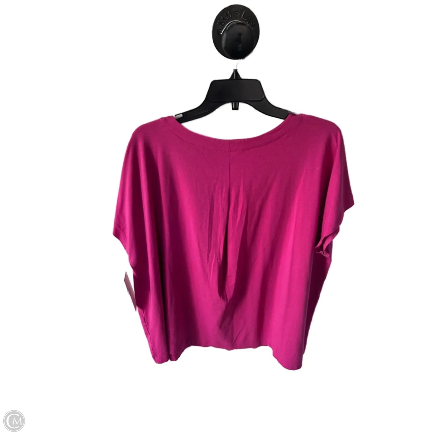 Top Short Sleeve Basic By J. Jill In Pink, Size: Xl