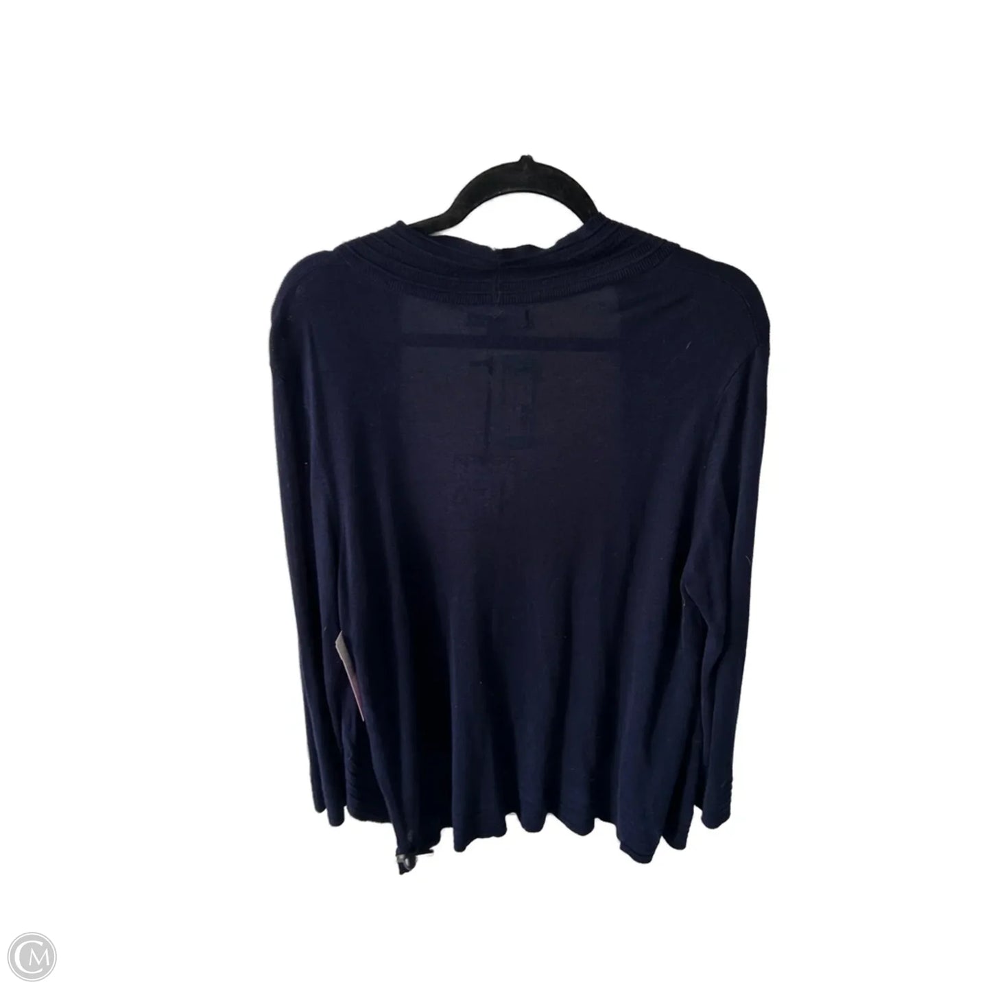 Sweater Cardigan By 41 Hawthorn In Blue, Size: Xxl