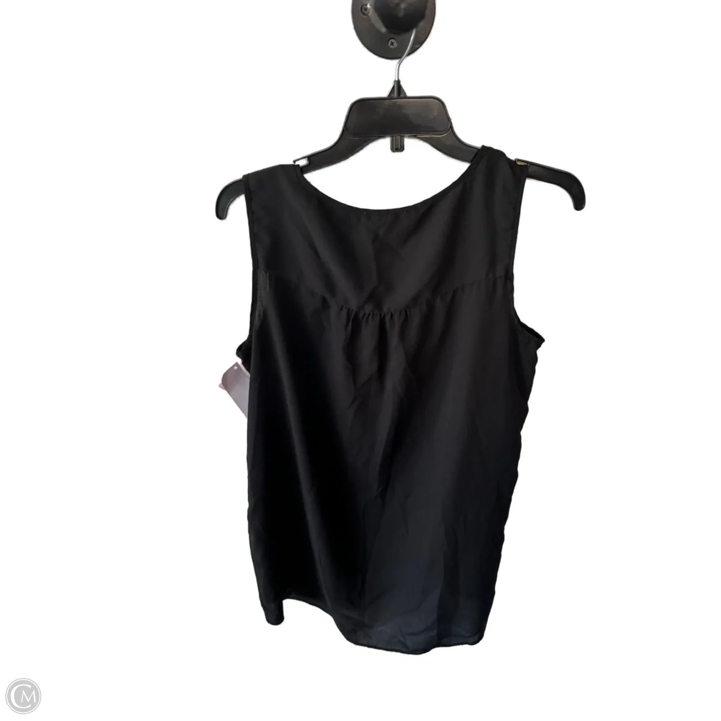 Top Sleeveless Basic By Chelsea And Theodore In Black, Size: M