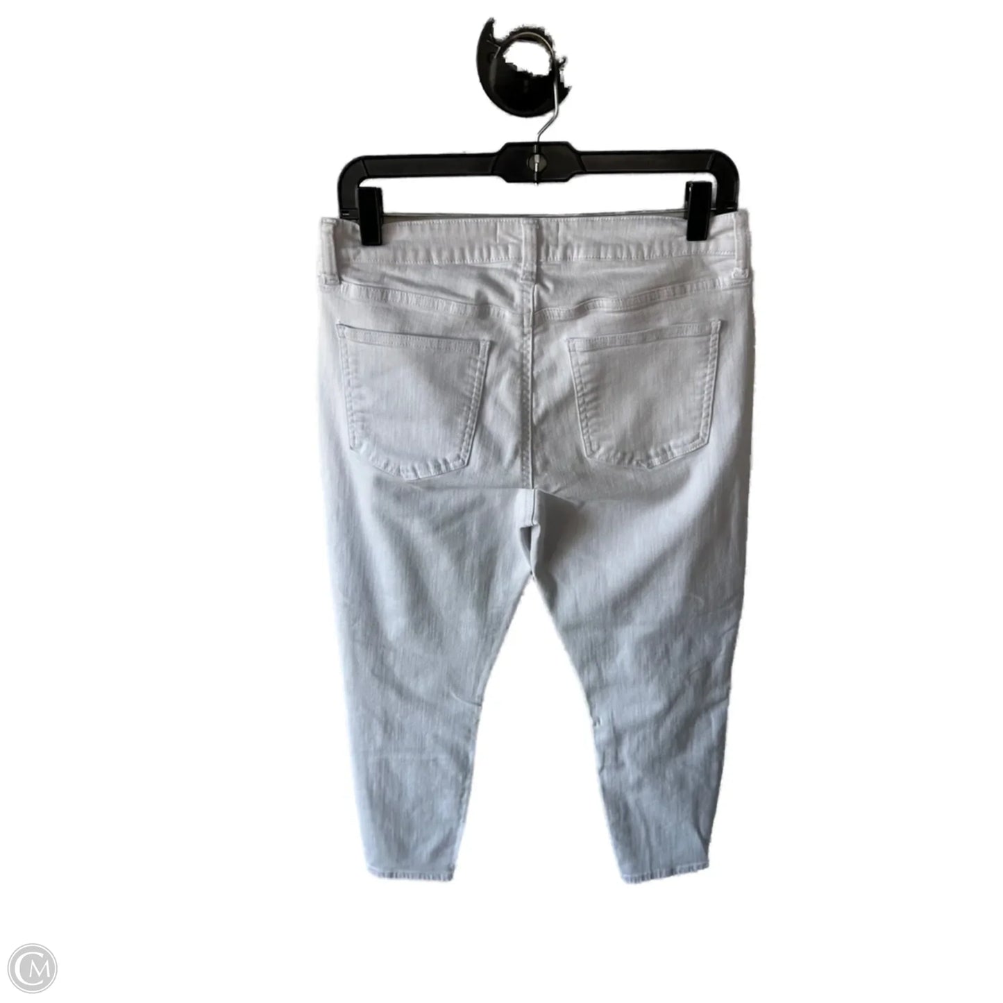 Jeans Skinny By Pistola In White Denim, Size: 10