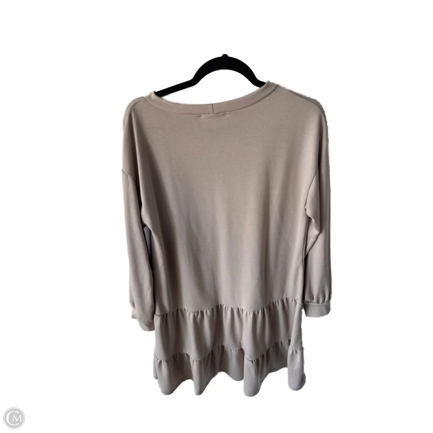 Dress Casual Short By Clothes Mentor In Tan, Size: L