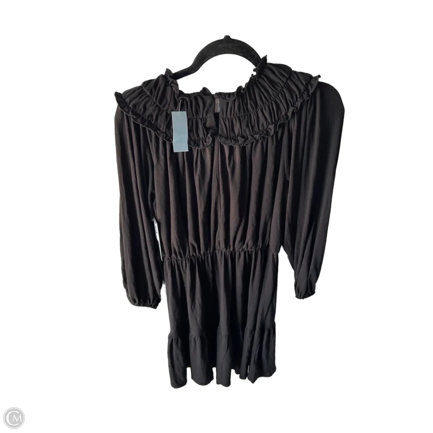 Dress Casual Short By Ann Taylor In Black, Size: Mp