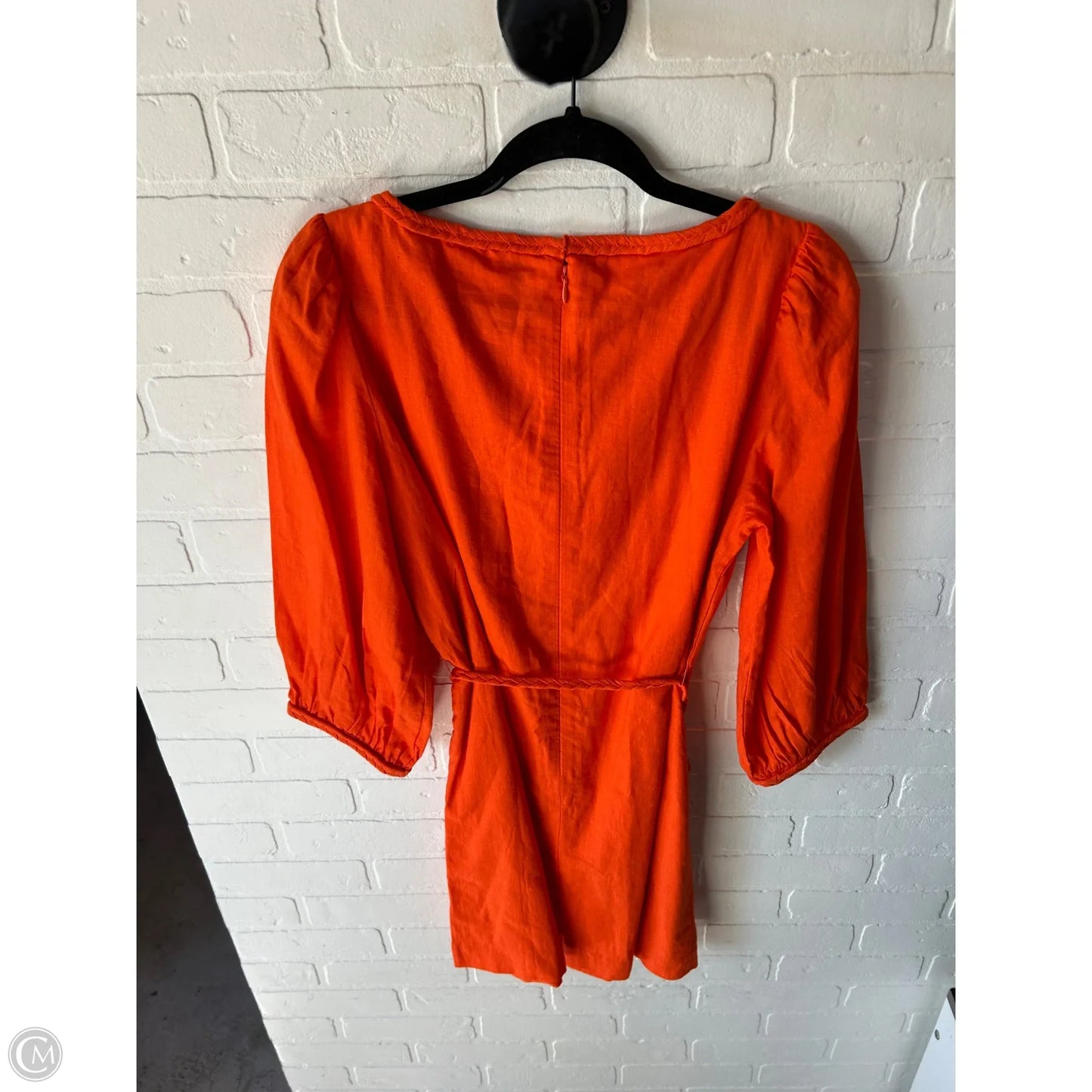 Dress Casual Short By Ann Taylor In Orange, Size: S