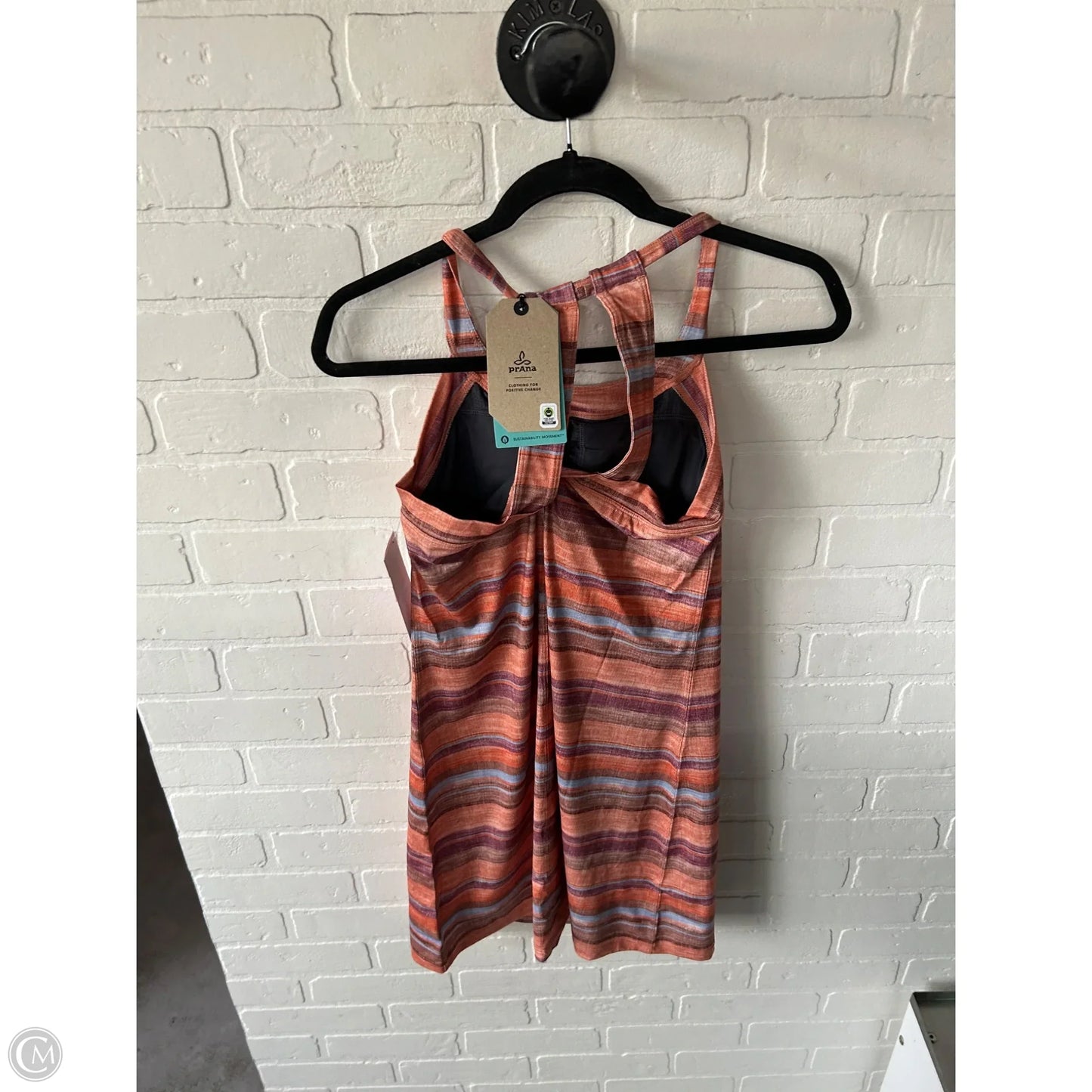 Dress Casual Short By Prana In Orange & Tan, Size: Xs