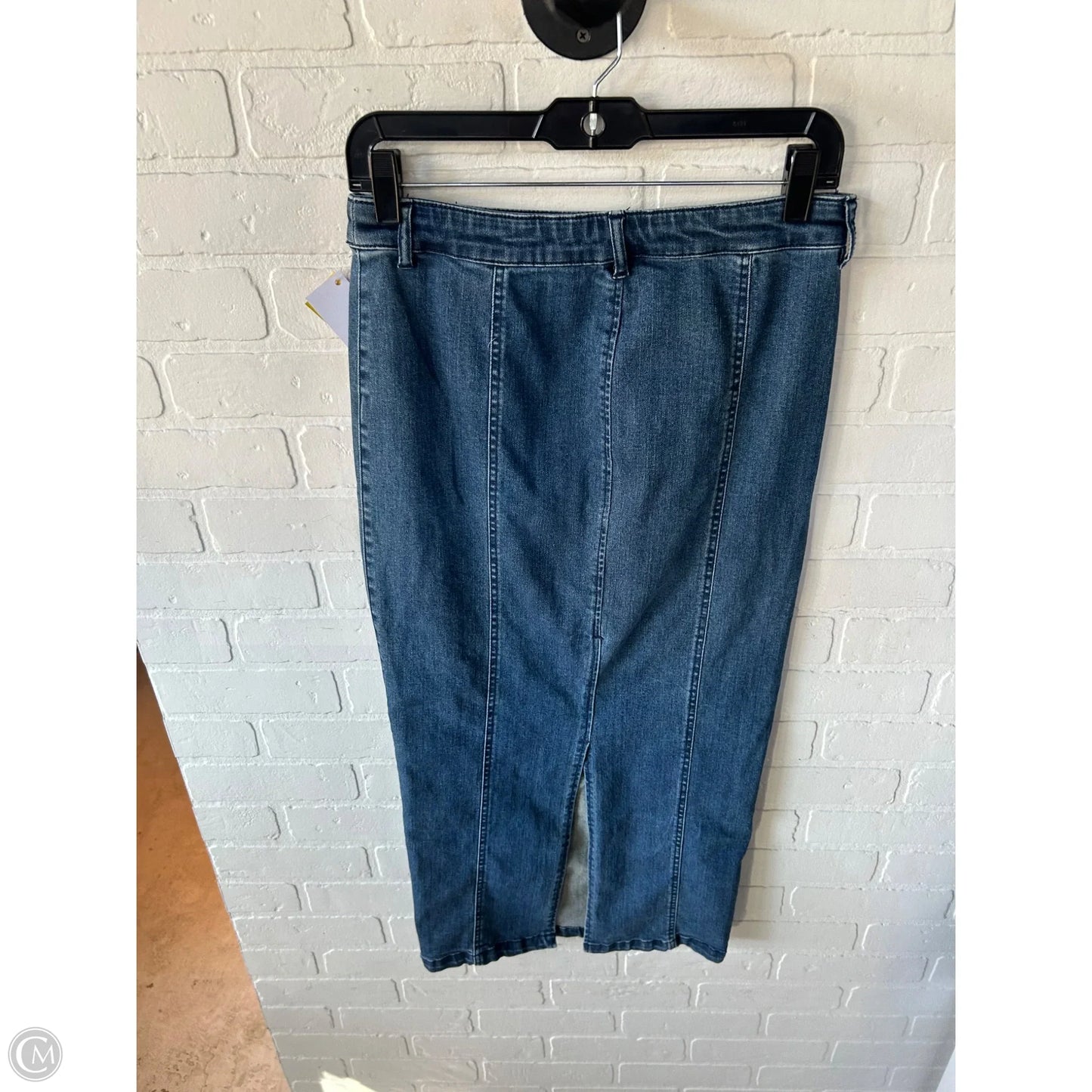 Skirt Maxi By Clothes Mentor In Blue Denim, Size: 4