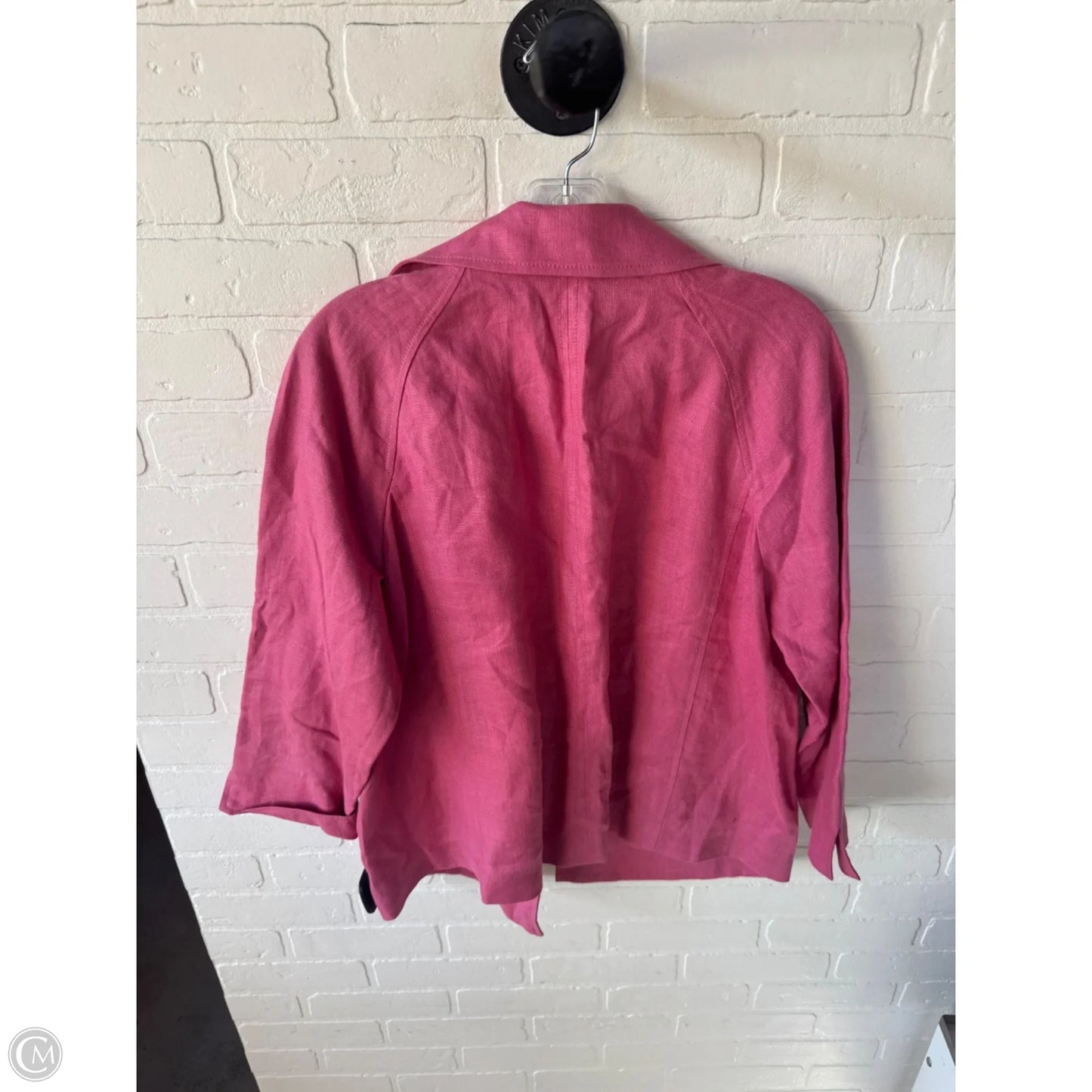 Blazer By Talbots In Pink, Size: L