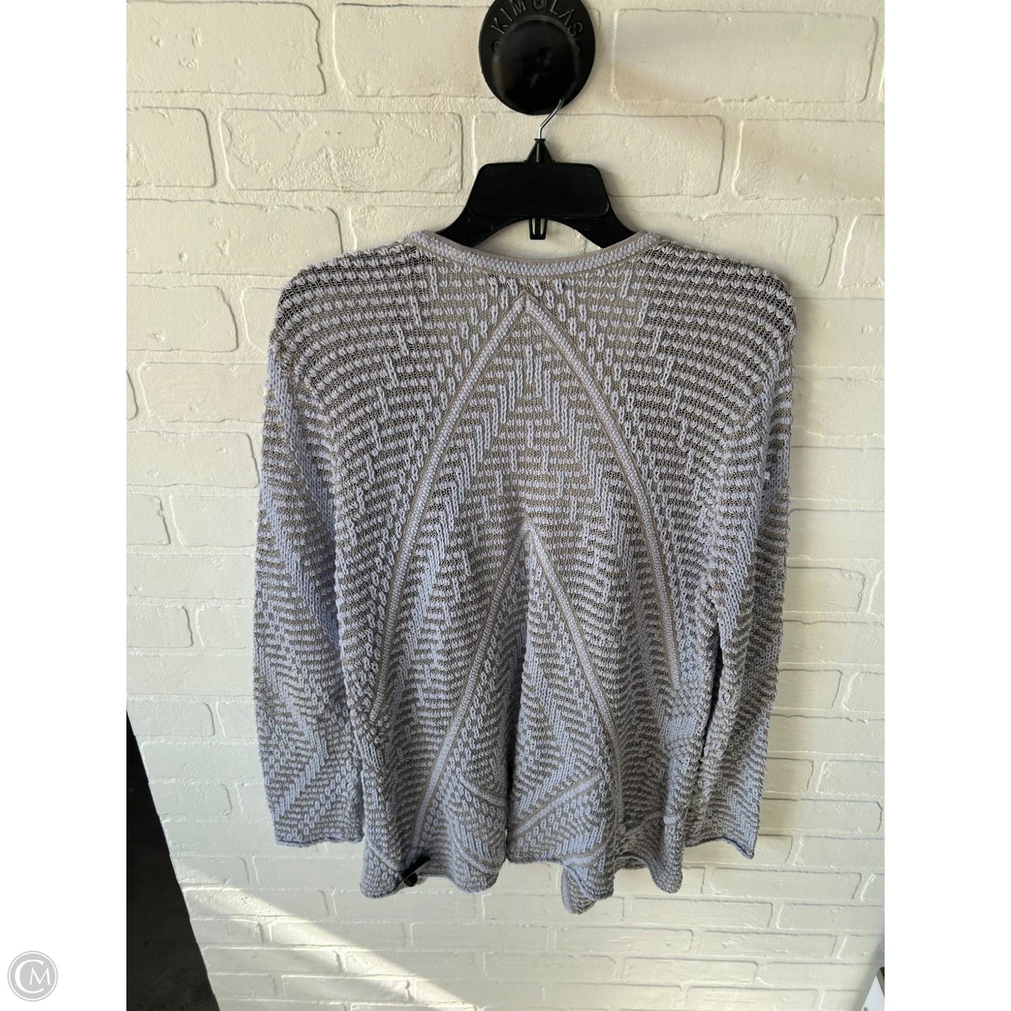 Sweater Cardigan By Nic + Zoe In Purple & Tan, Size: Xl