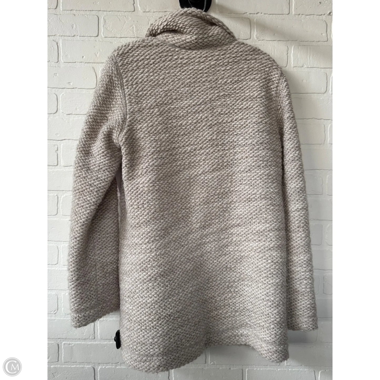 Coat Parka By Worth Ny In Tan, Size: S