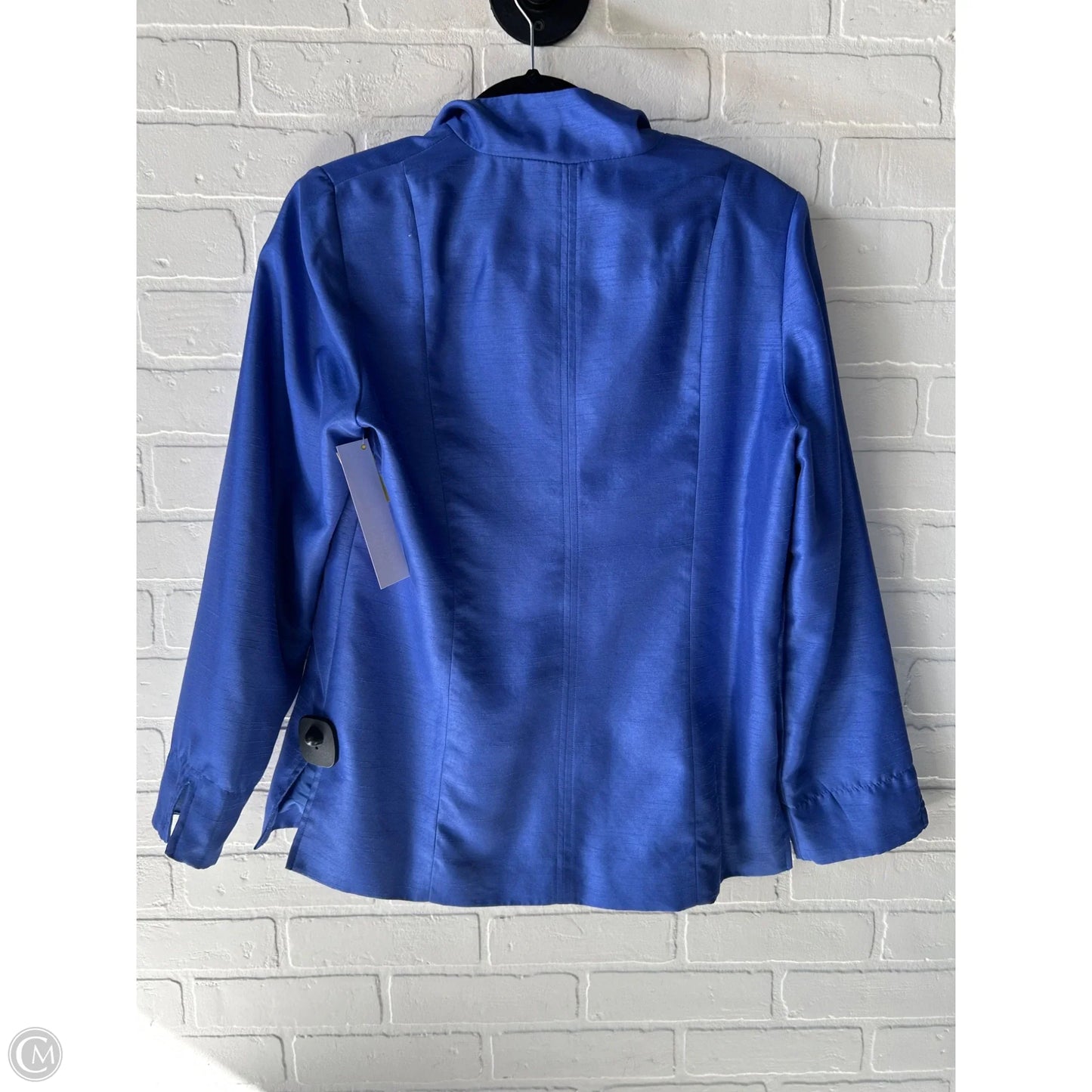 Blazer By Chicos In Blue, Size: M