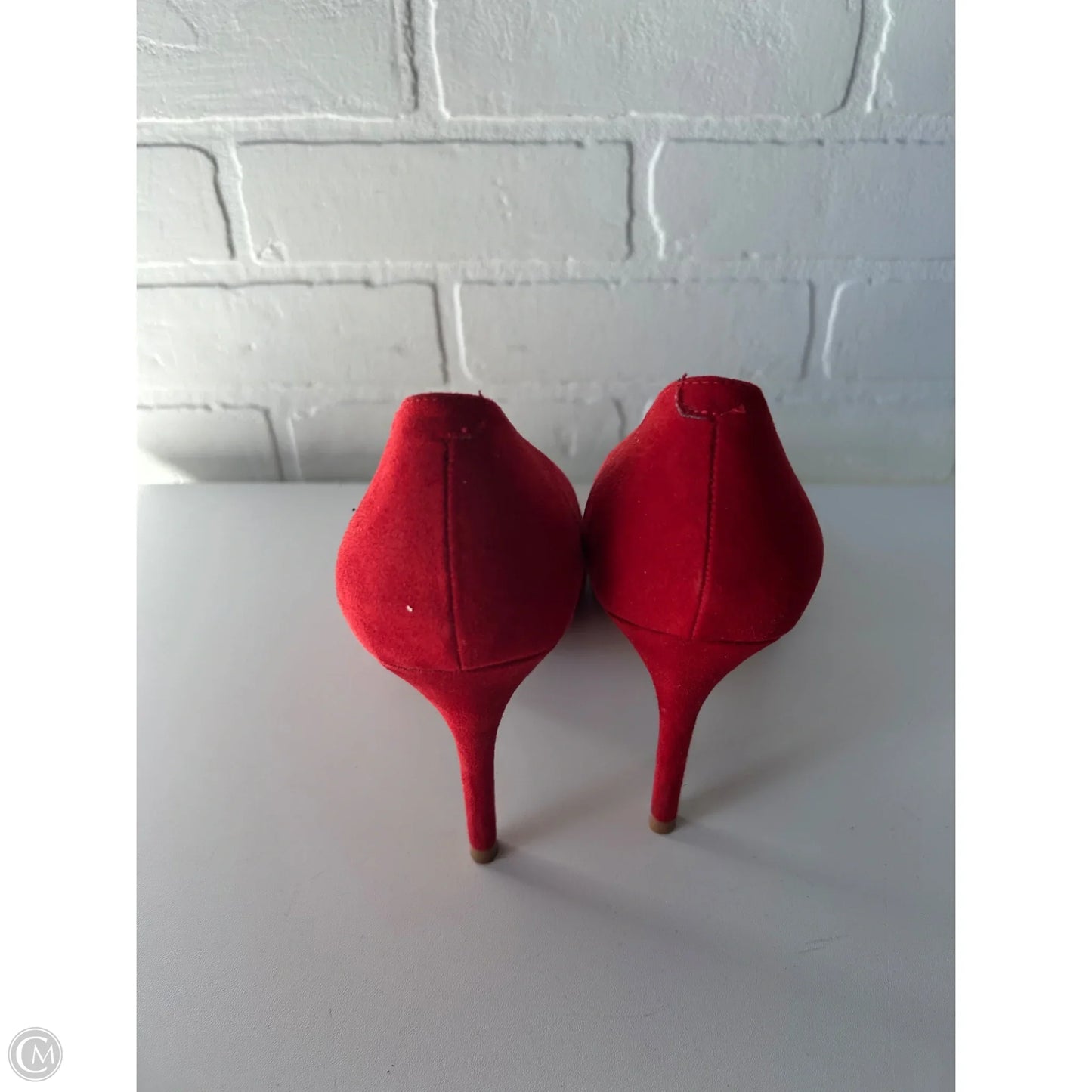 Shoes Heels Stiletto By Marc Fisher In Red, Size: 9